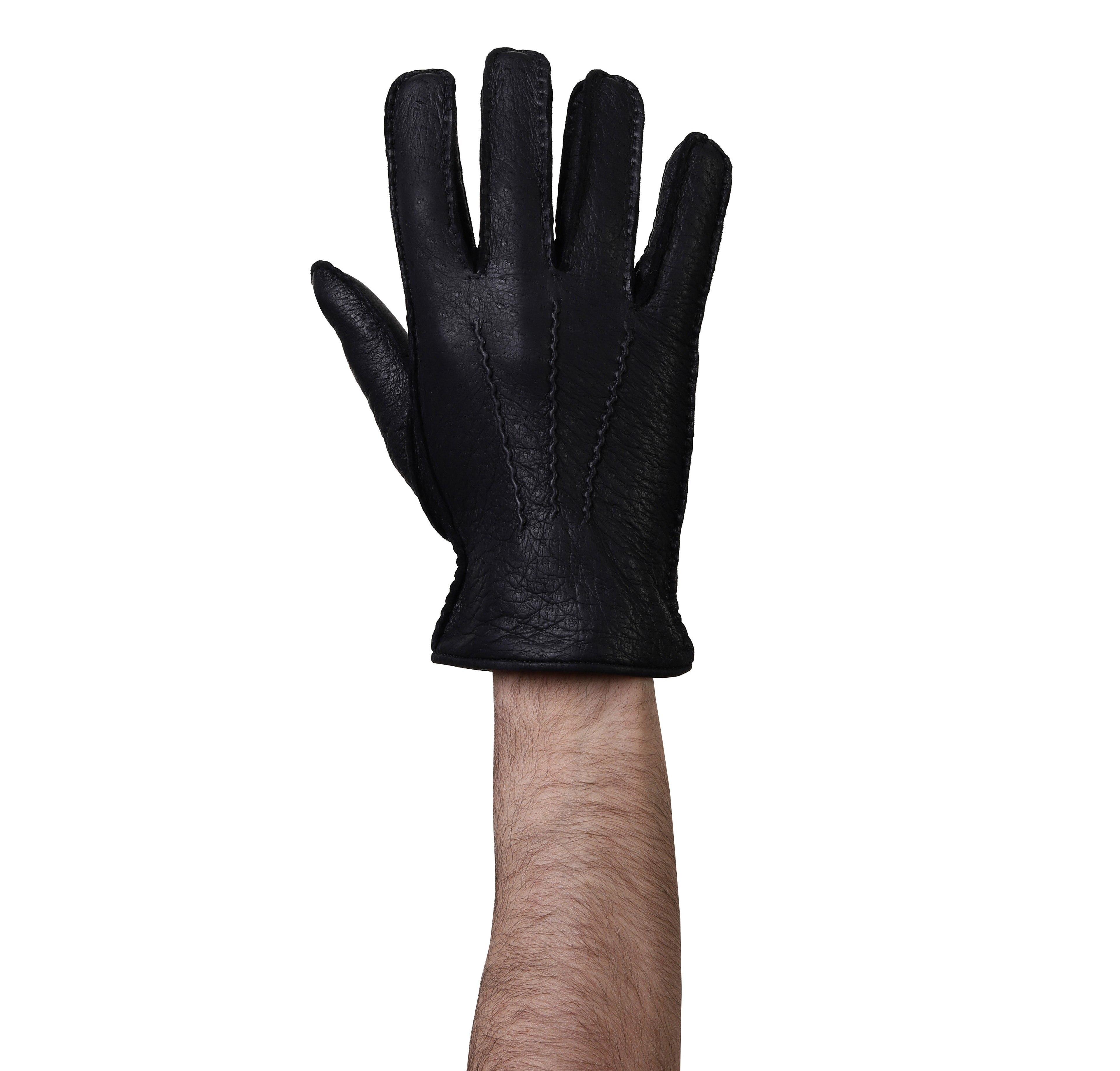 Stokholm Cashmere Peccary Leather Gloves 