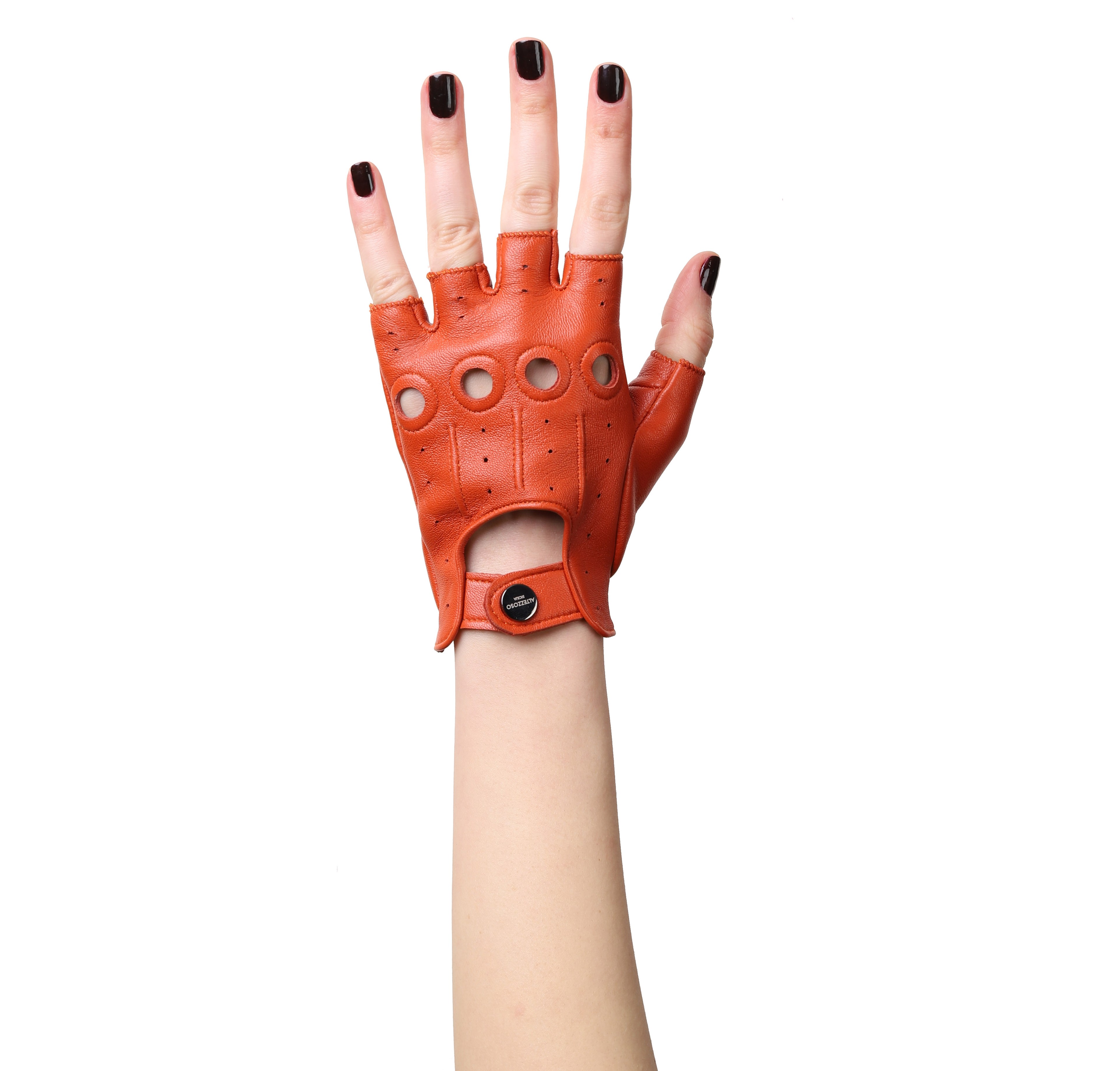 Voyage Fingerless Driving Gloves for Women