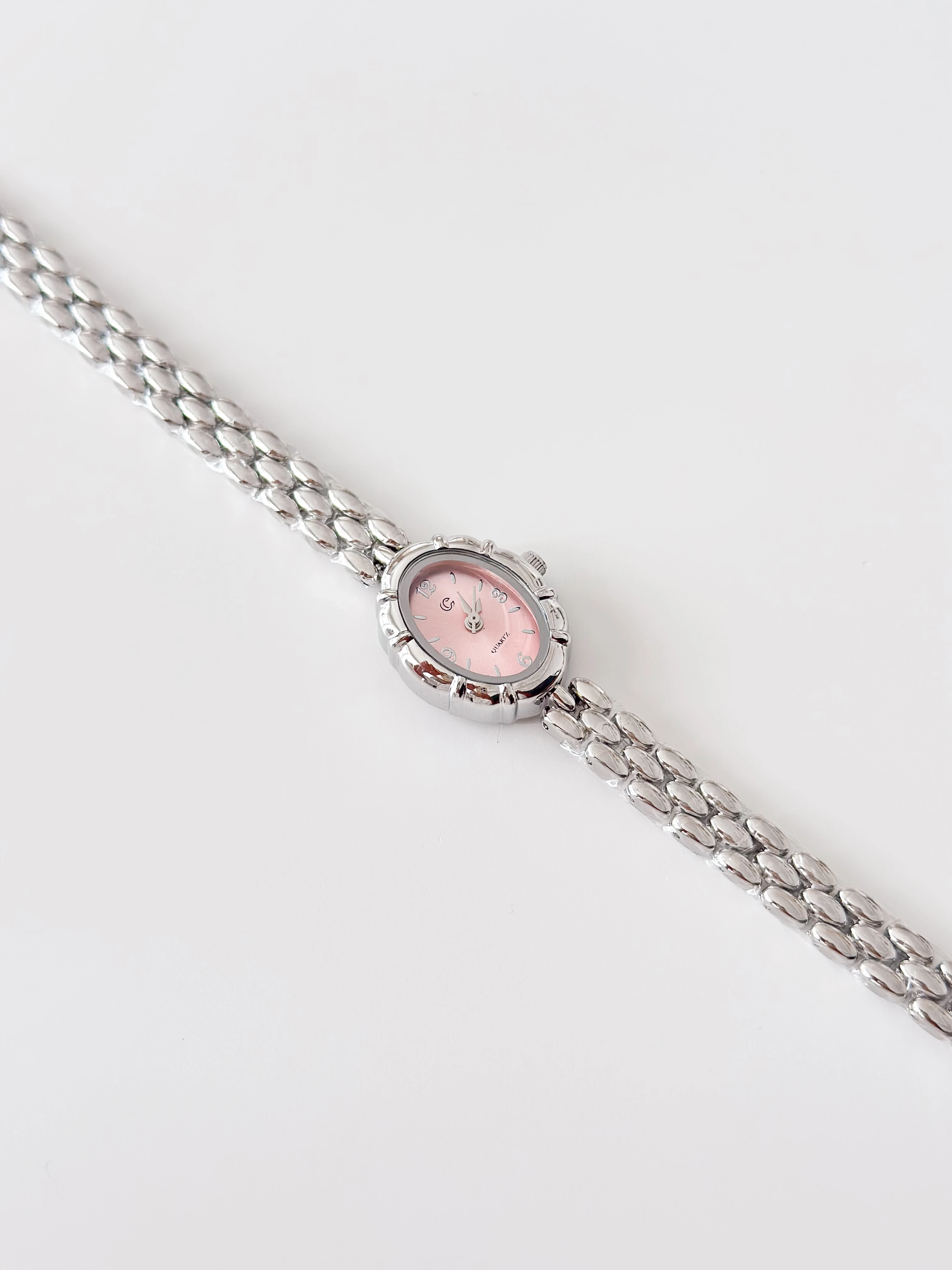 Marquret Rodyum Pembe Saat