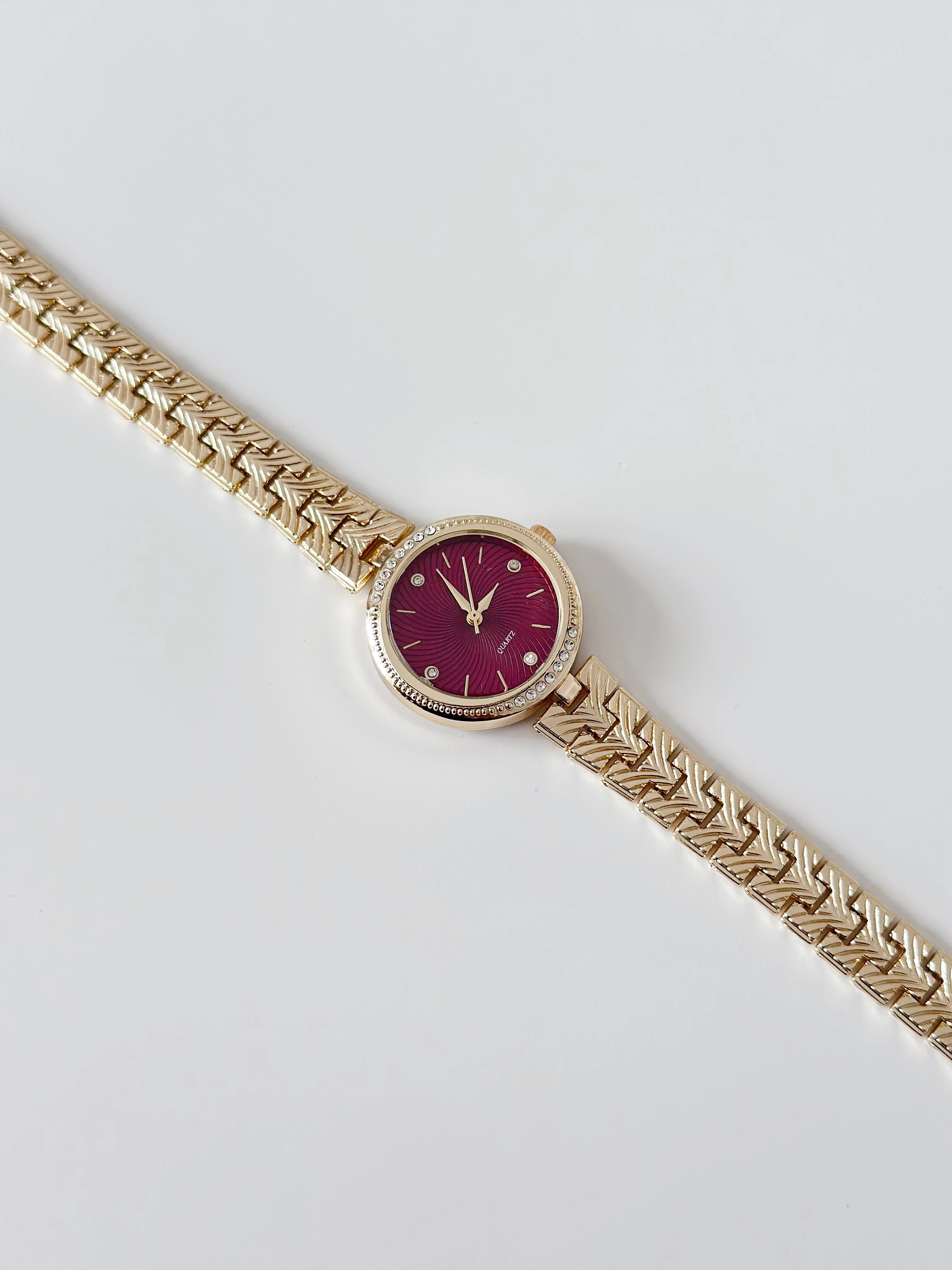 Lucky Gold Bordo Saat