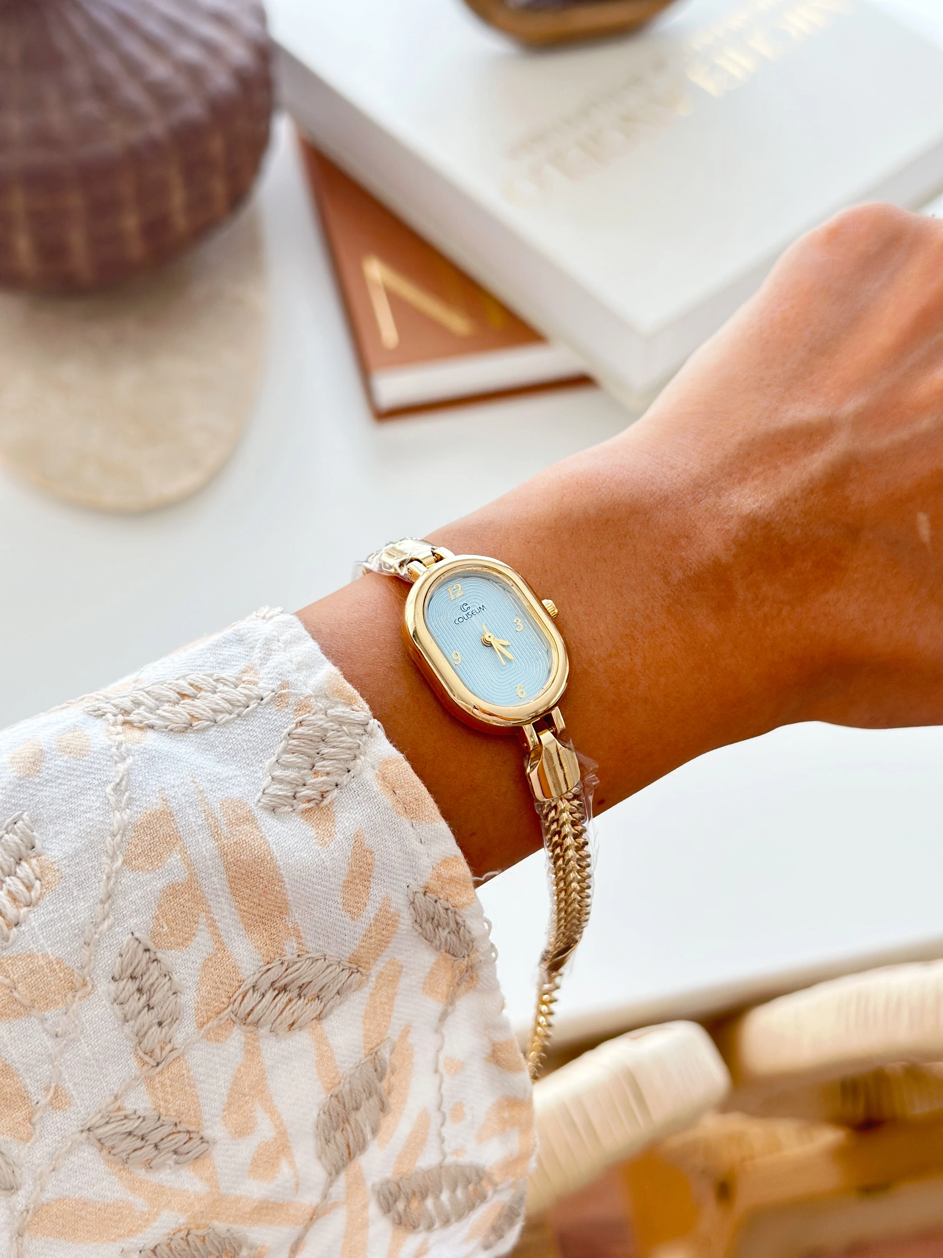 Bella Gold Mavi Saat