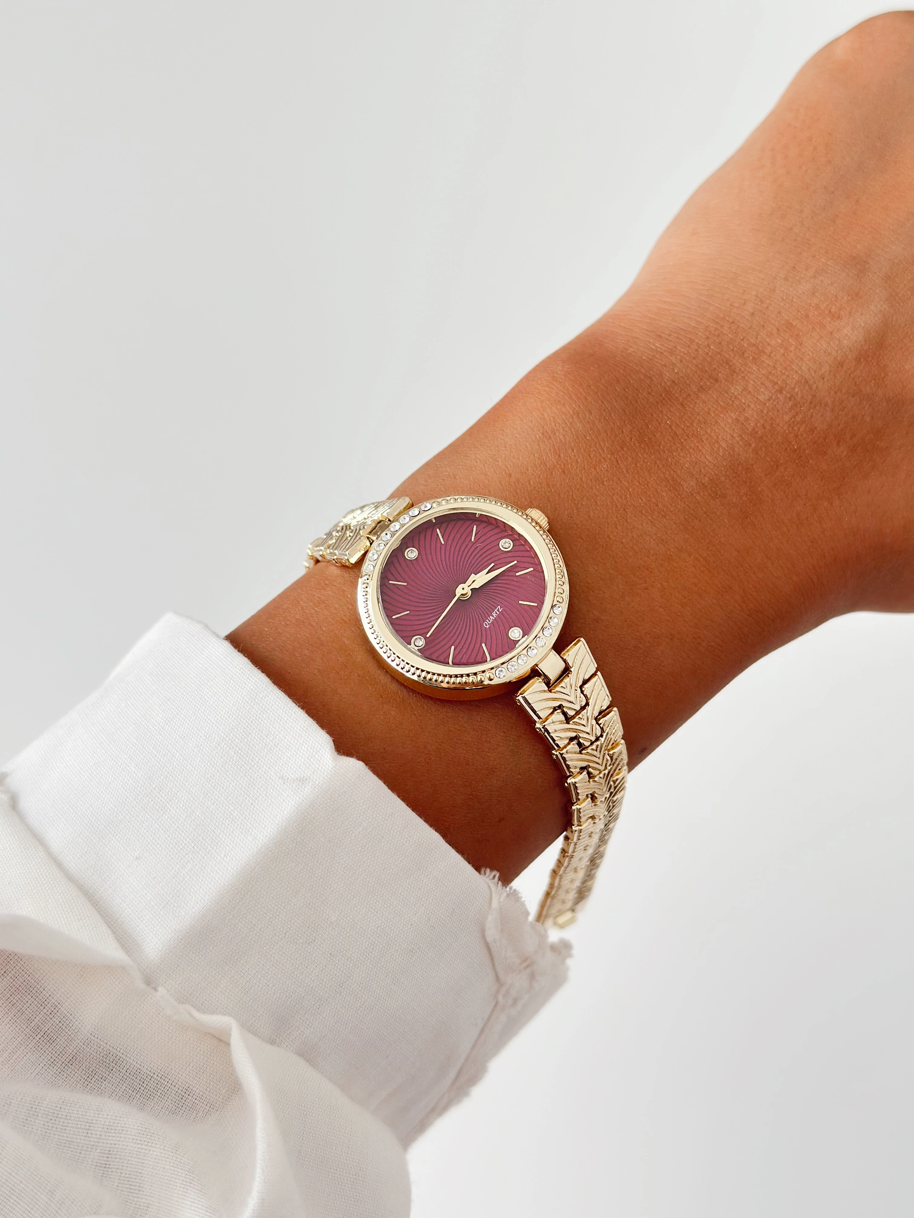 Lucky Gold Bordo Saat