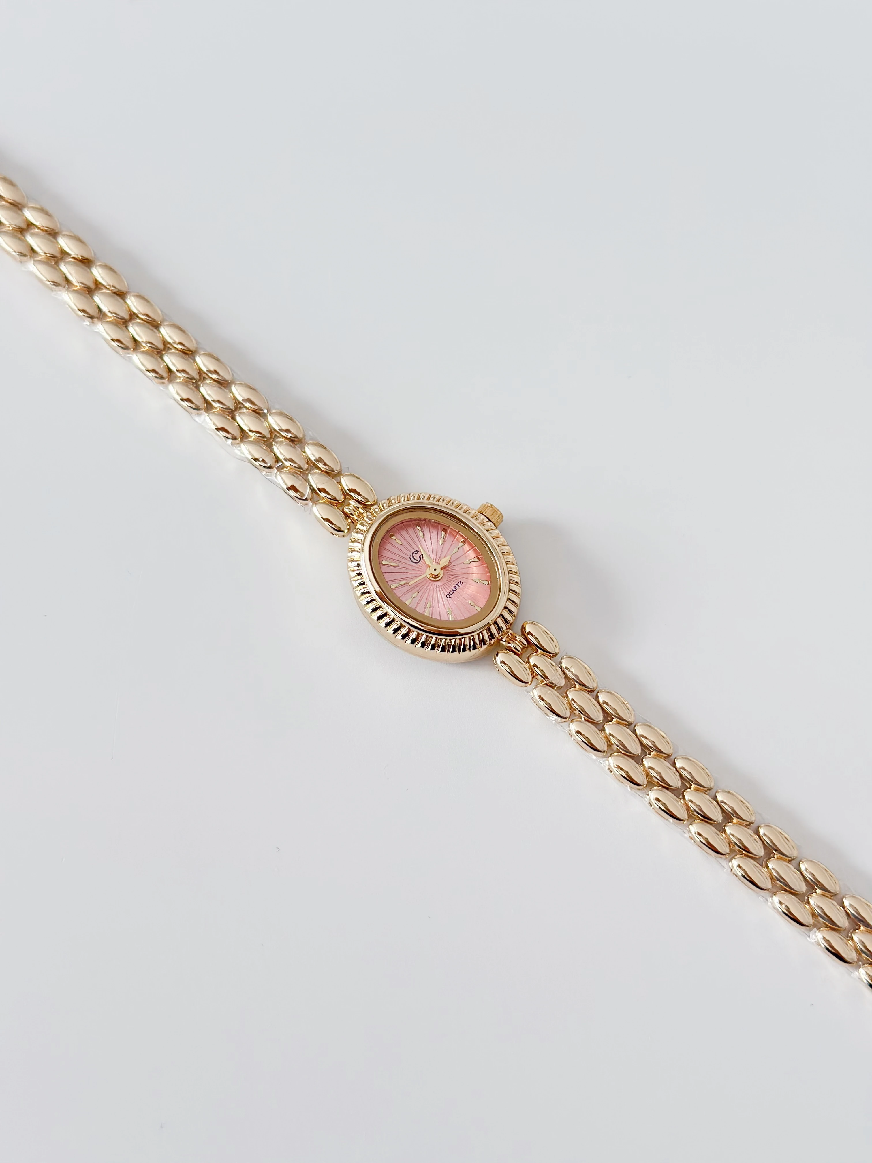 Barok Gold Pembe Saat