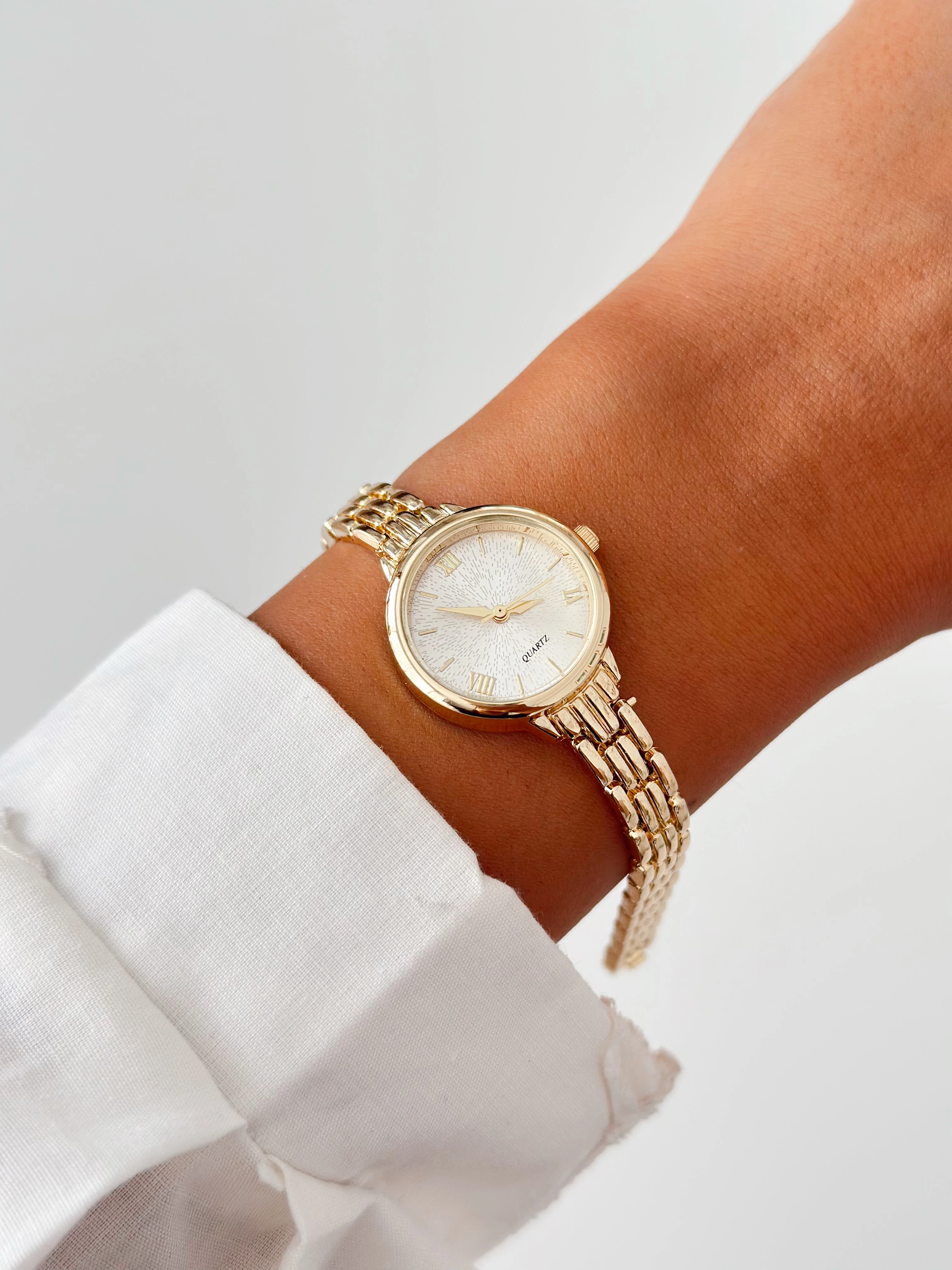 Neud Gold Beyaz Saat