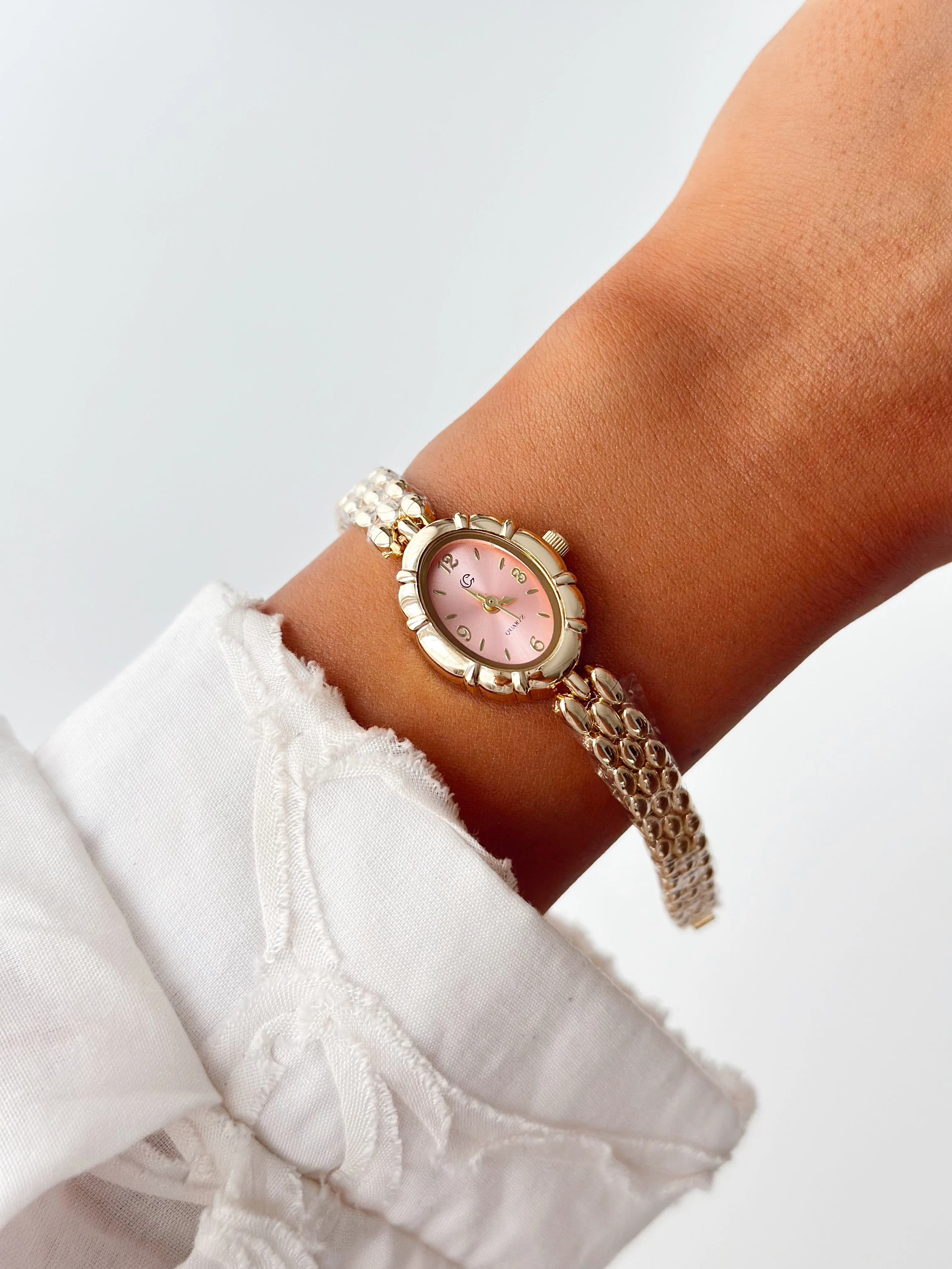 Marquret Gold Pembe Saat