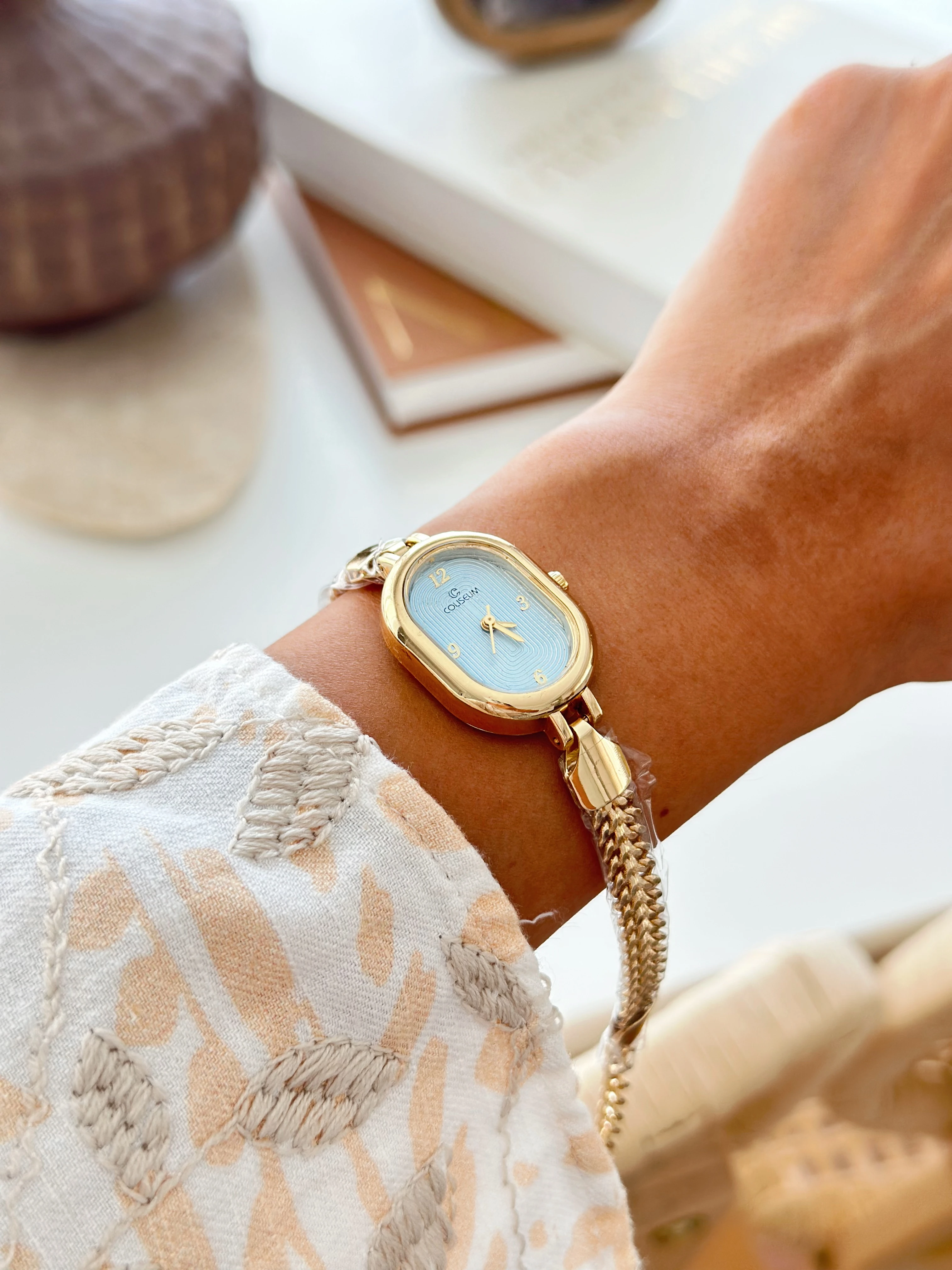 Bella Gold Mavi Saat