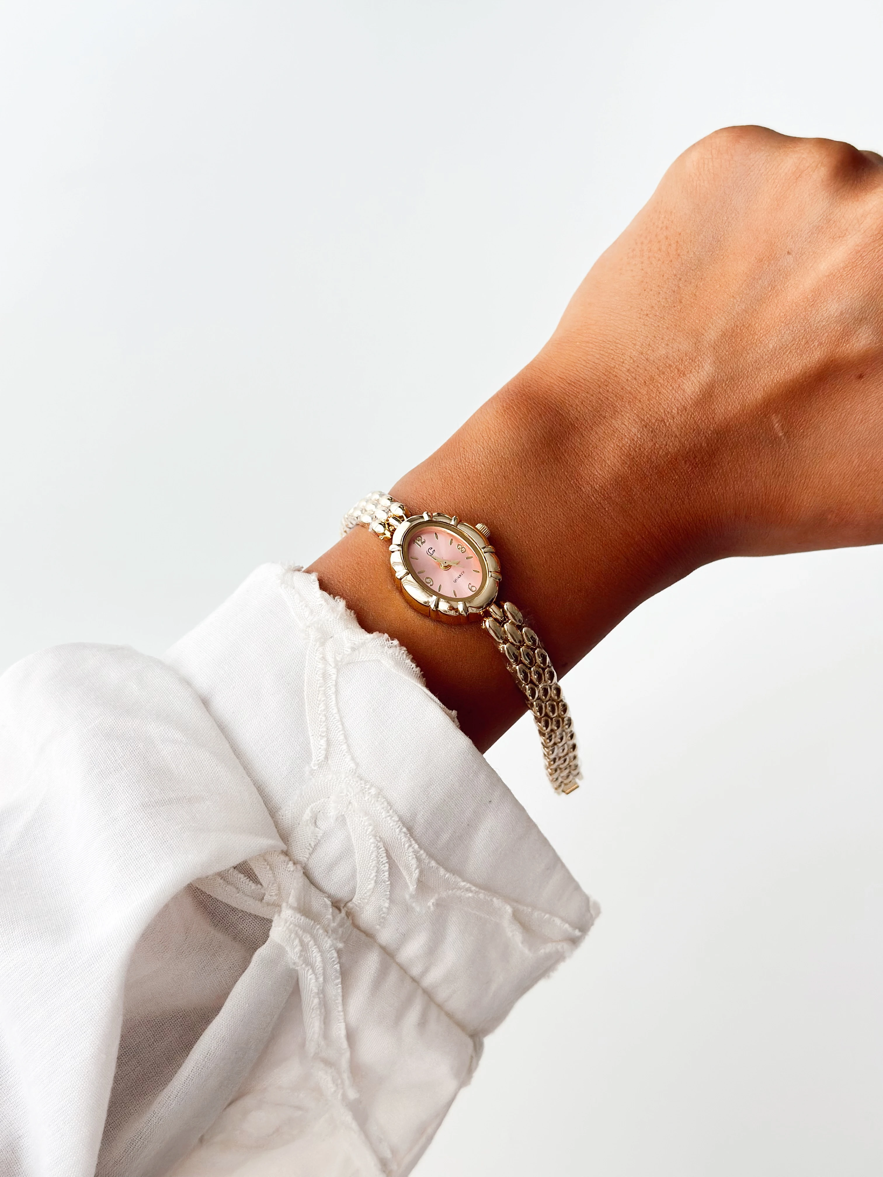 Marquret Gold Pembe Saat