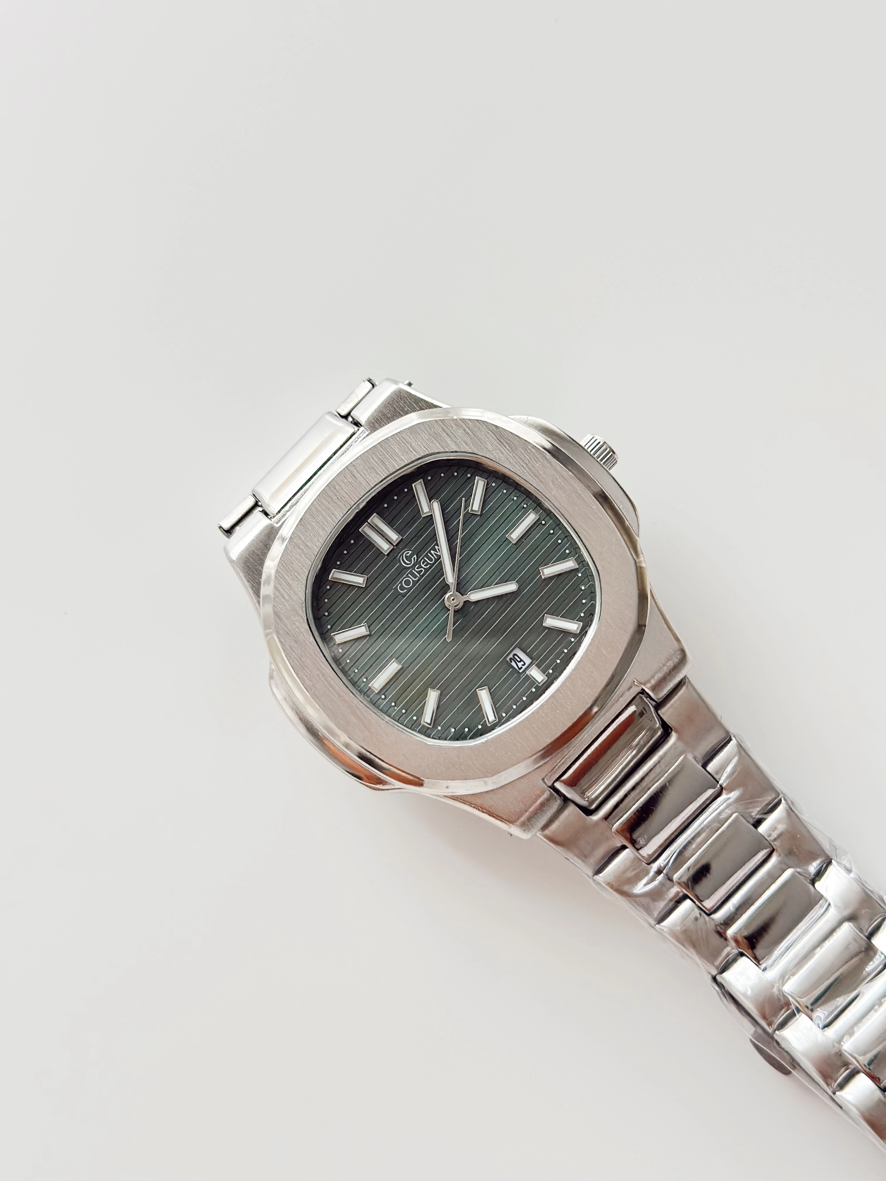 Aquid Rodyum Yeşil Saat