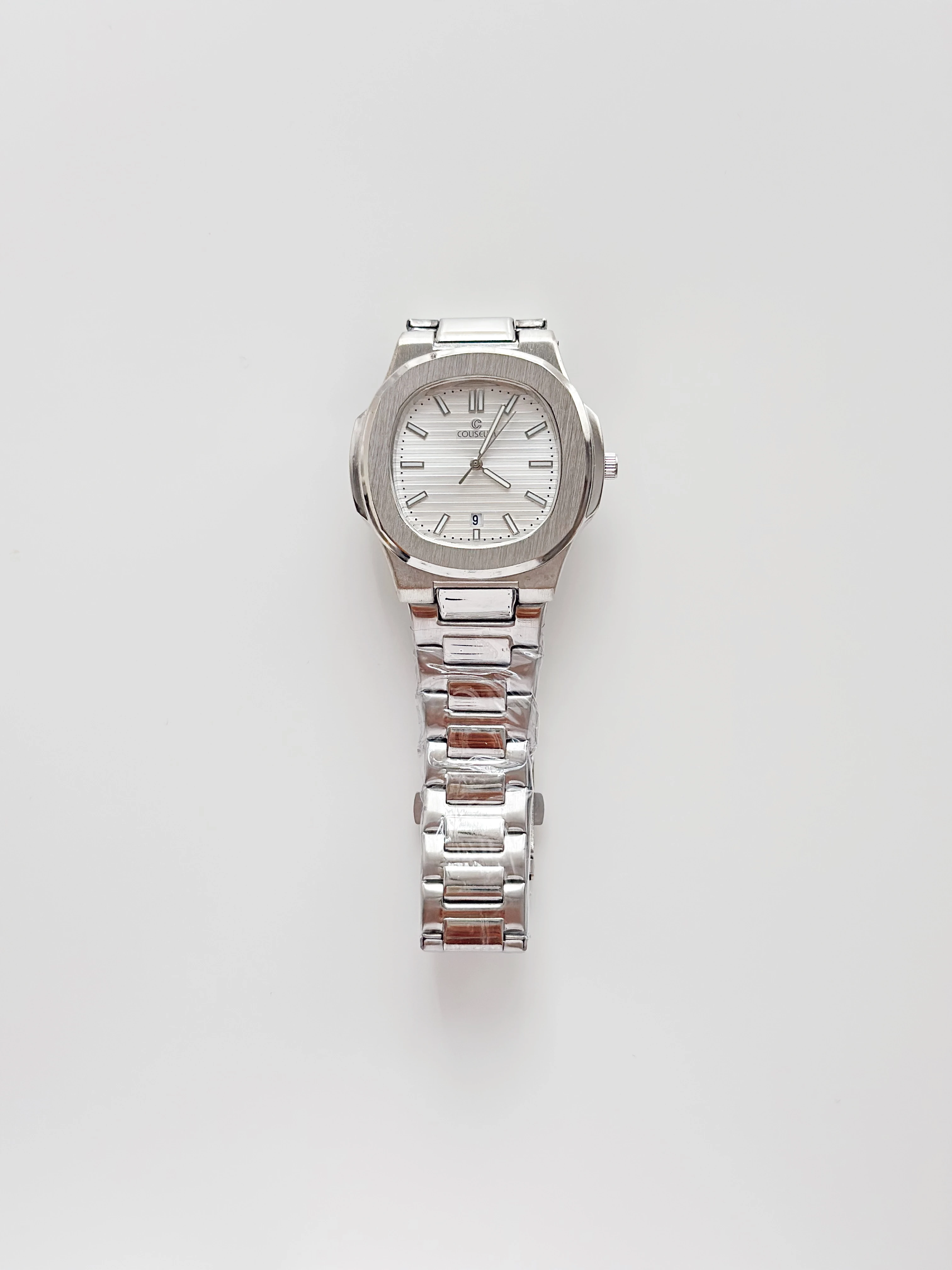 Aquid Rodyum Gri Saat