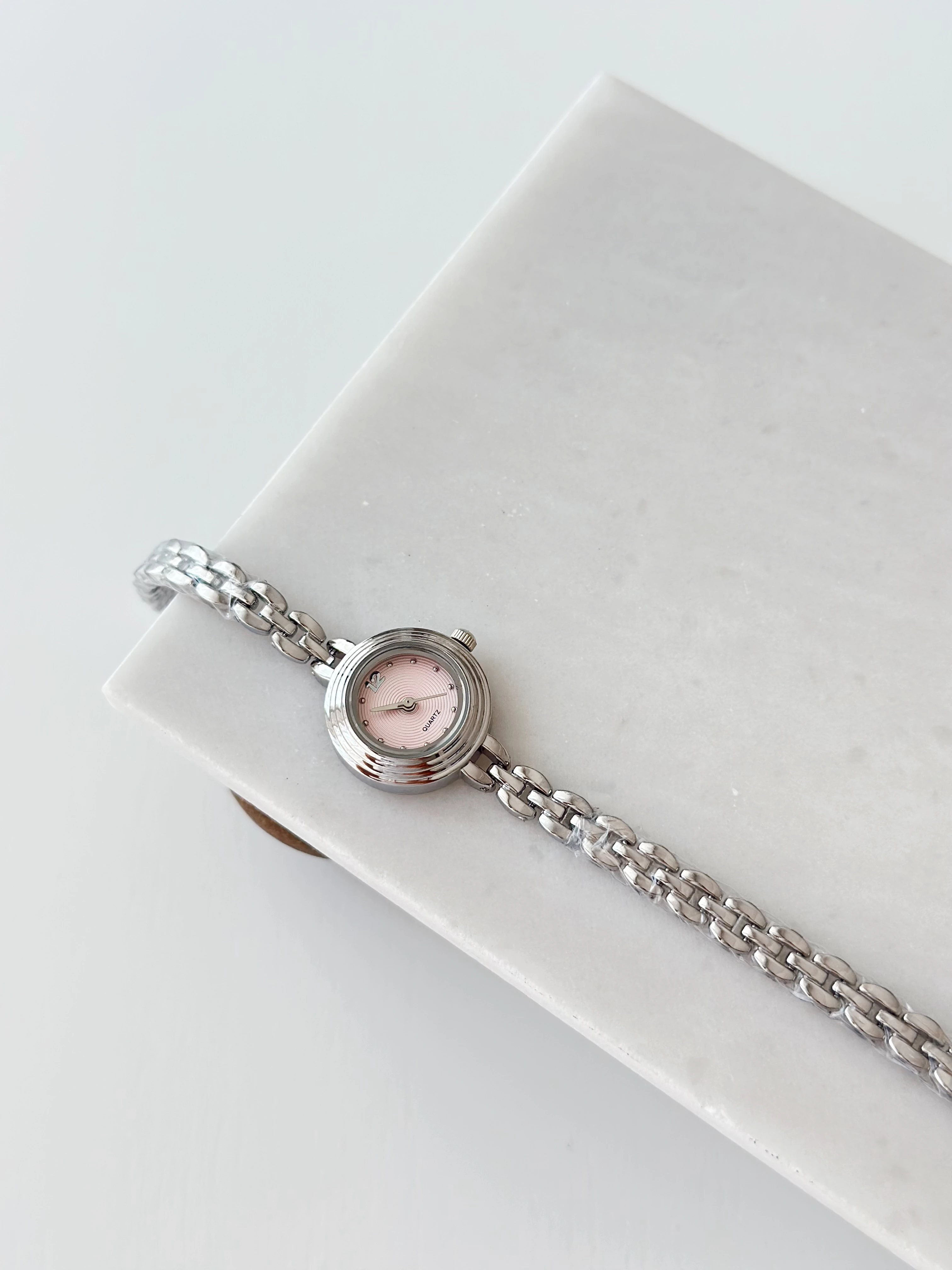 Bebe Rodyum Pembe Saat