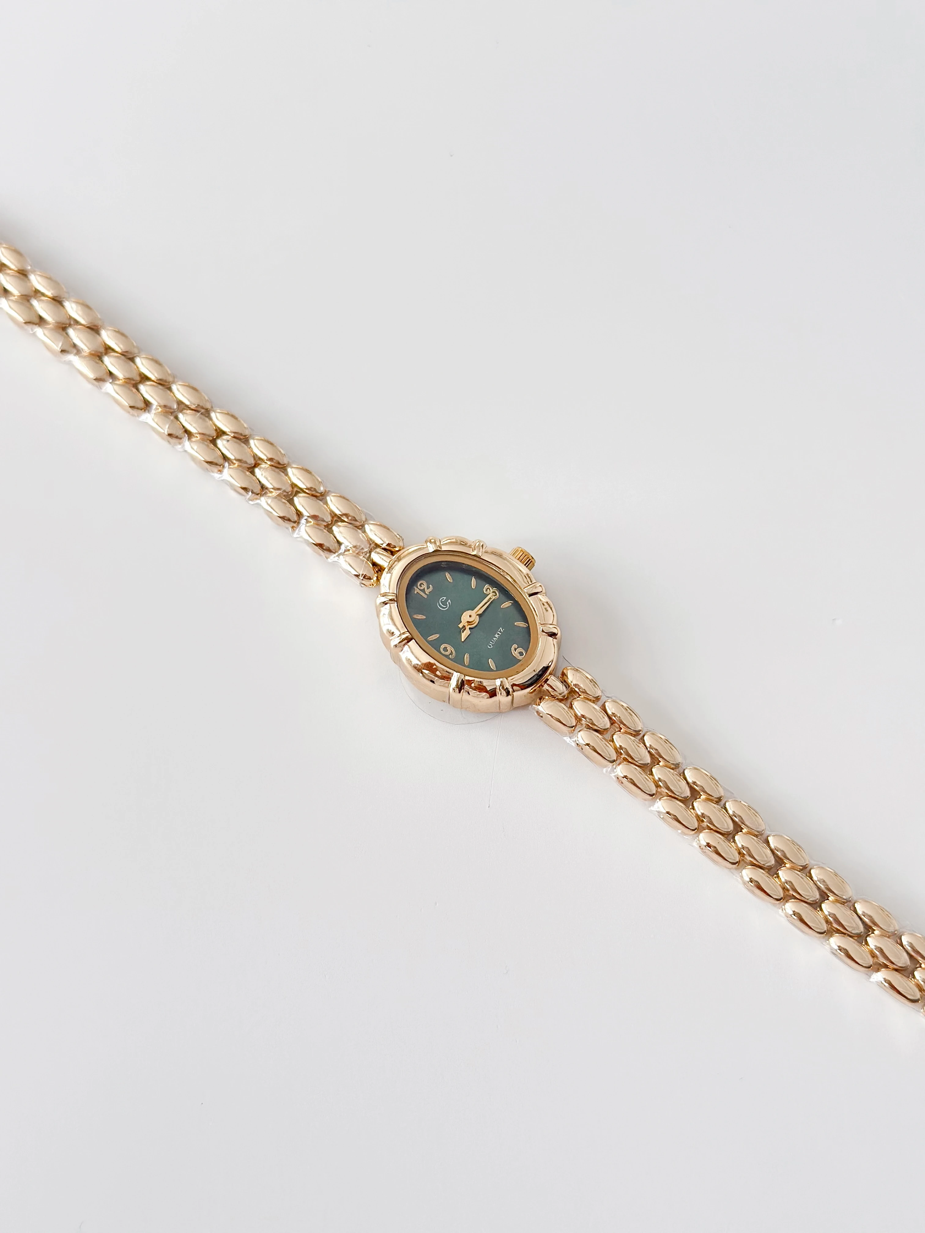 Marquret Gold Yeşil Saat