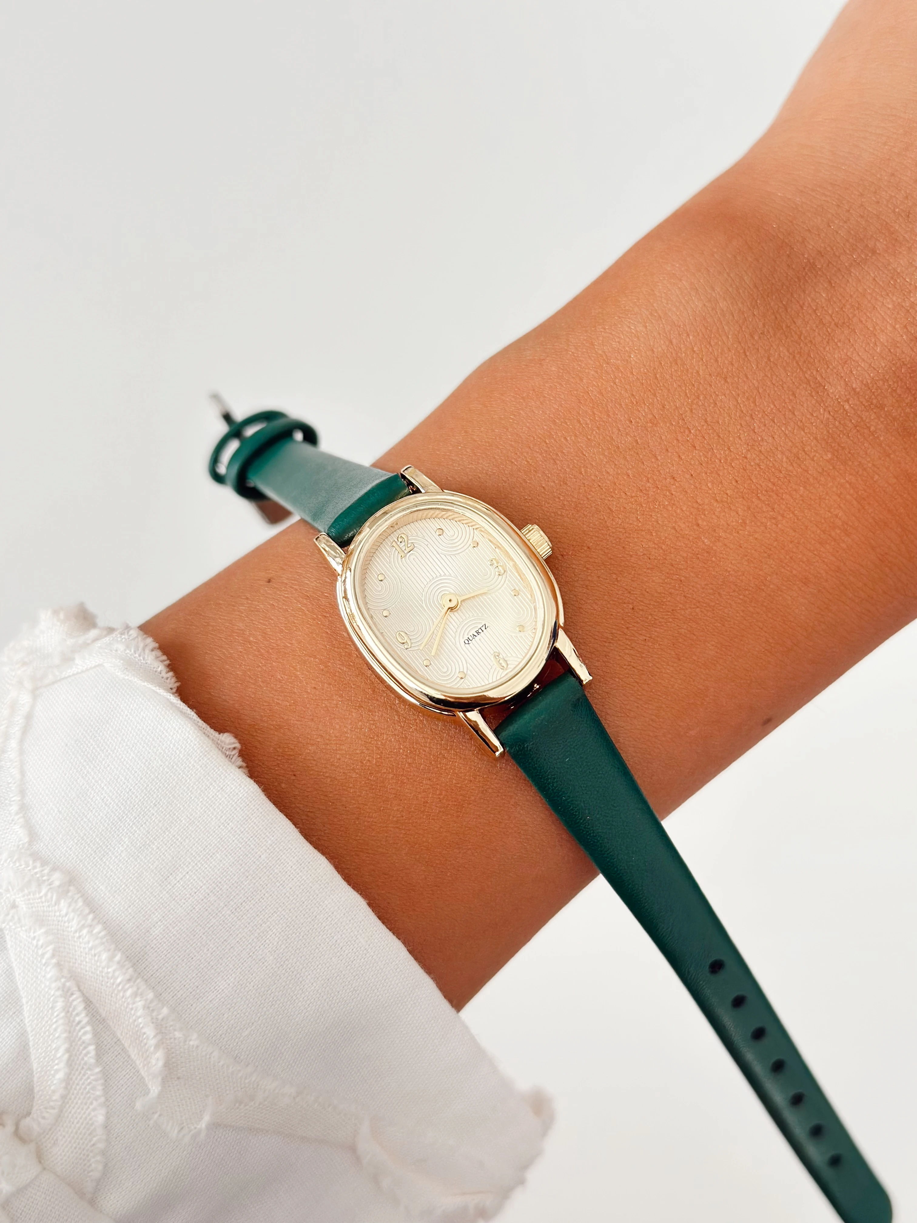 Petric Gold Yeşil Saat 