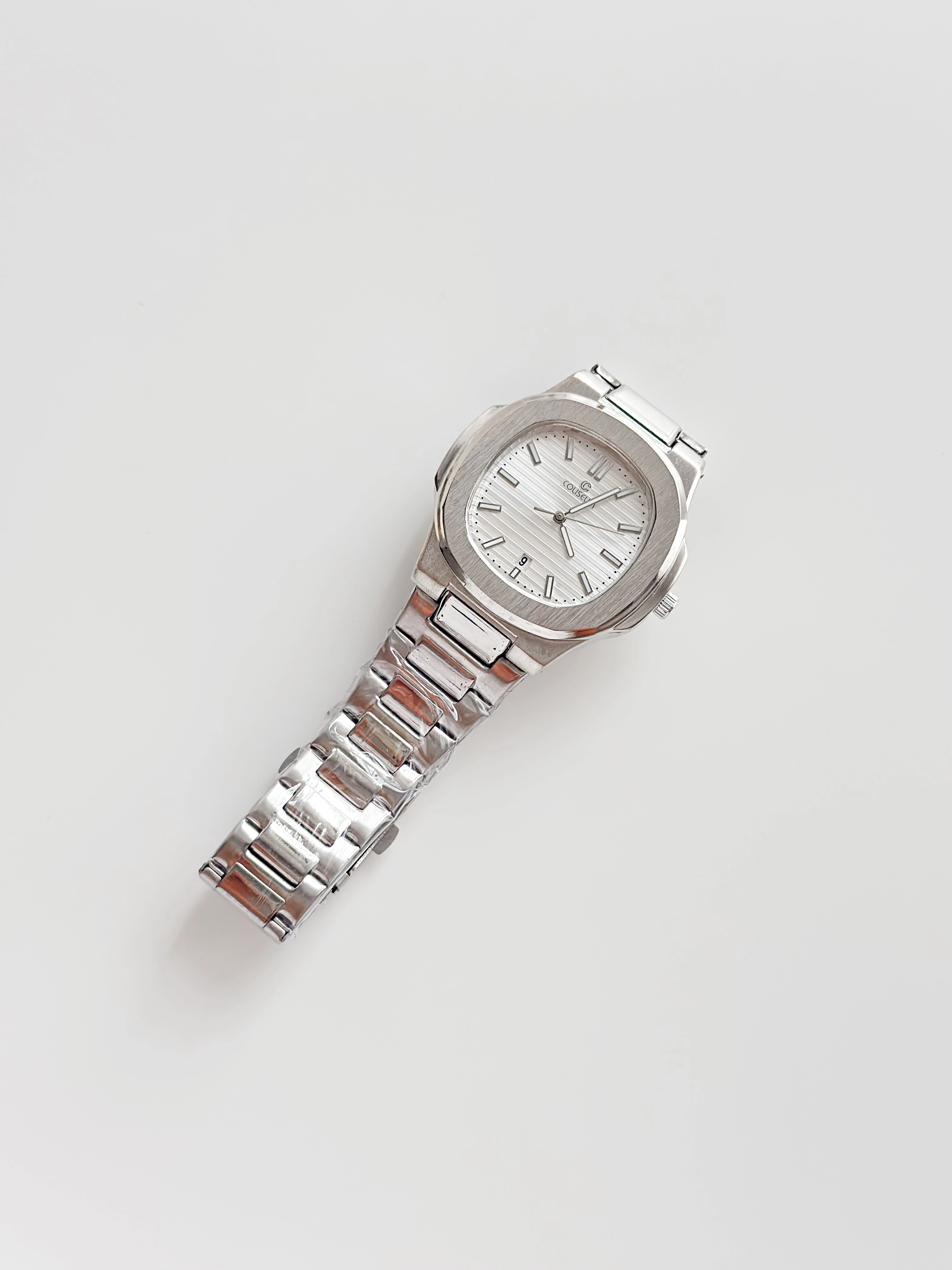 Aquid Rodyum Gri Saat