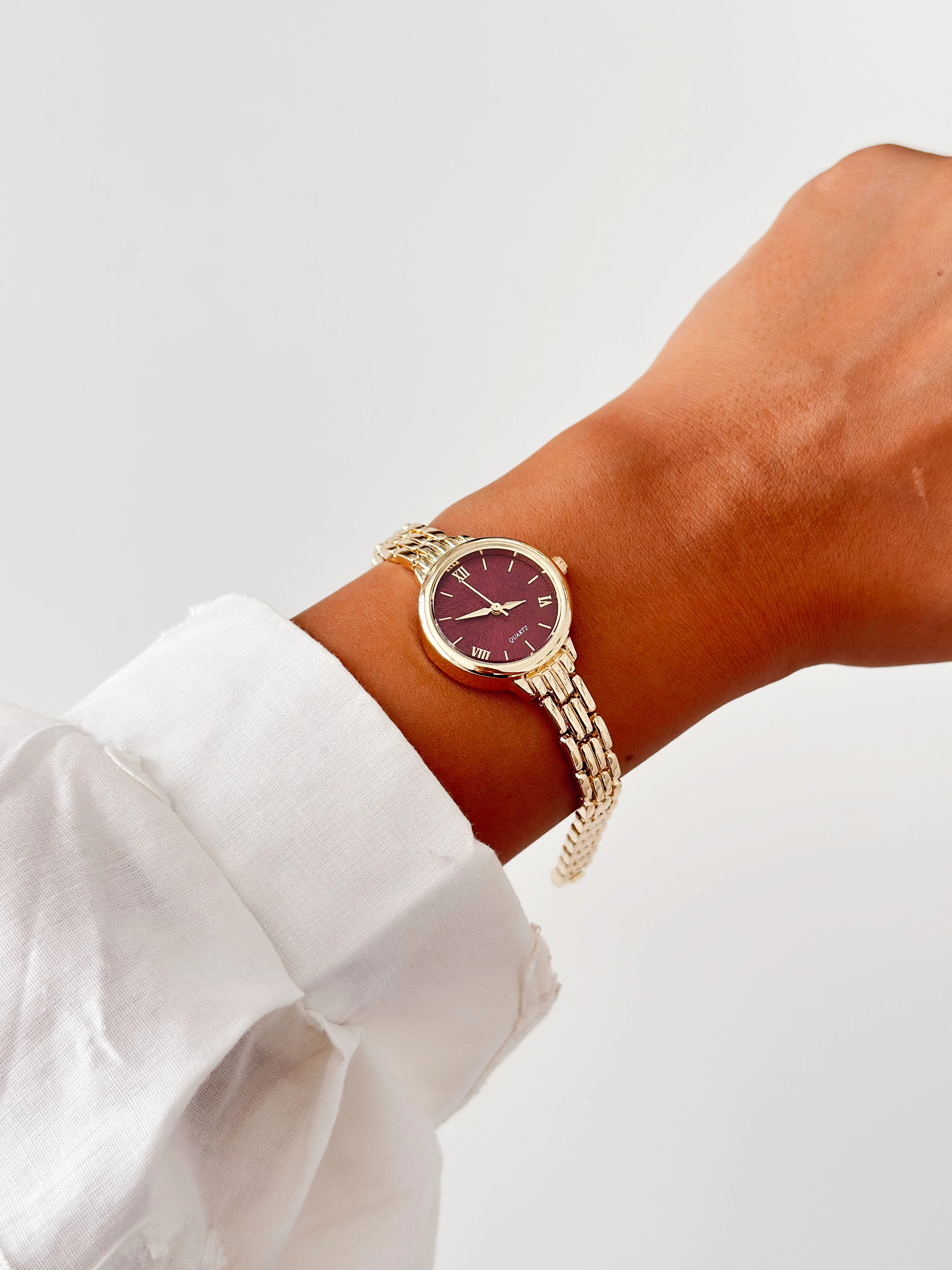 Neud Gold Bordo Saat