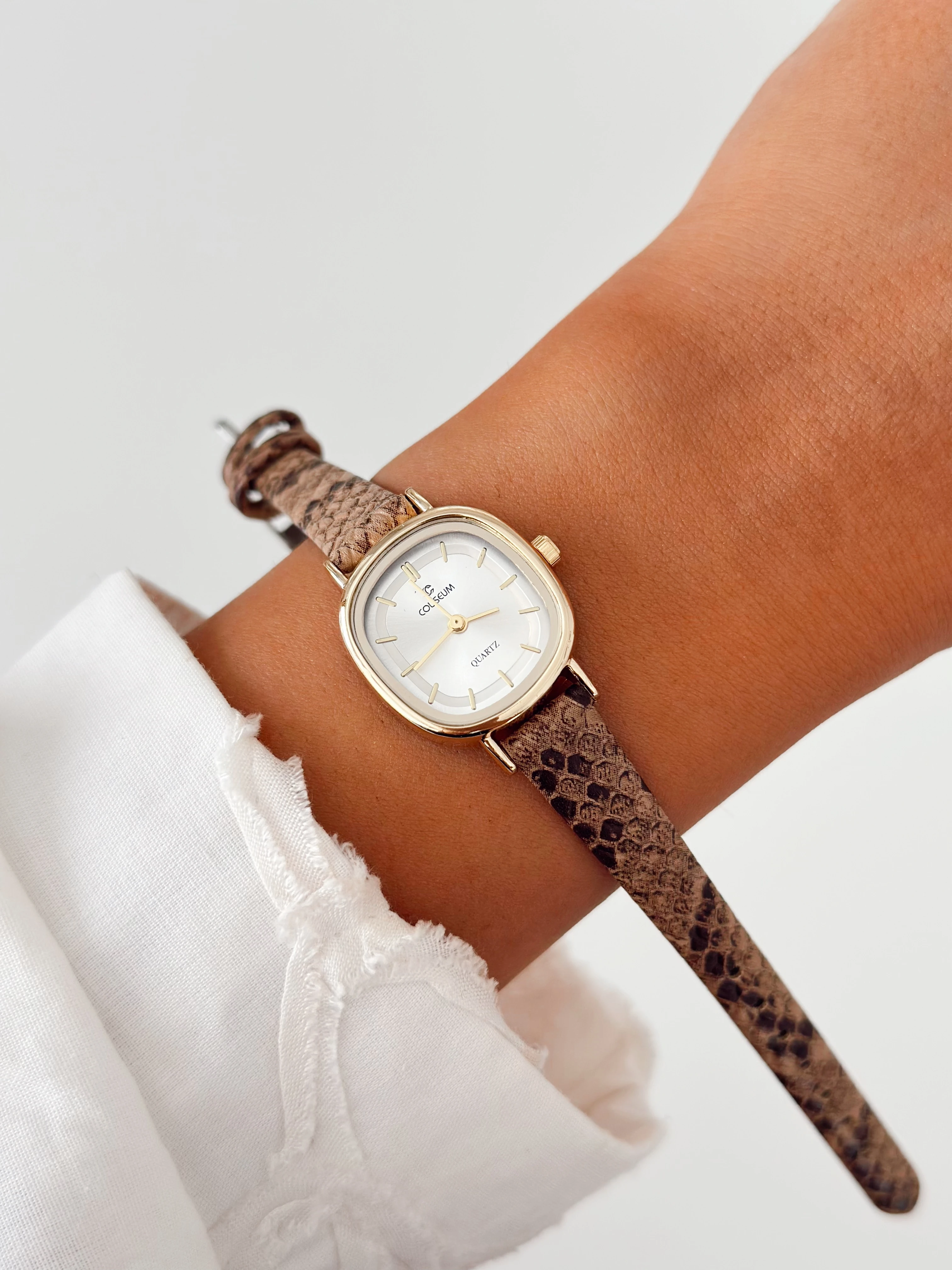 Merlin Gold Desenli Saat