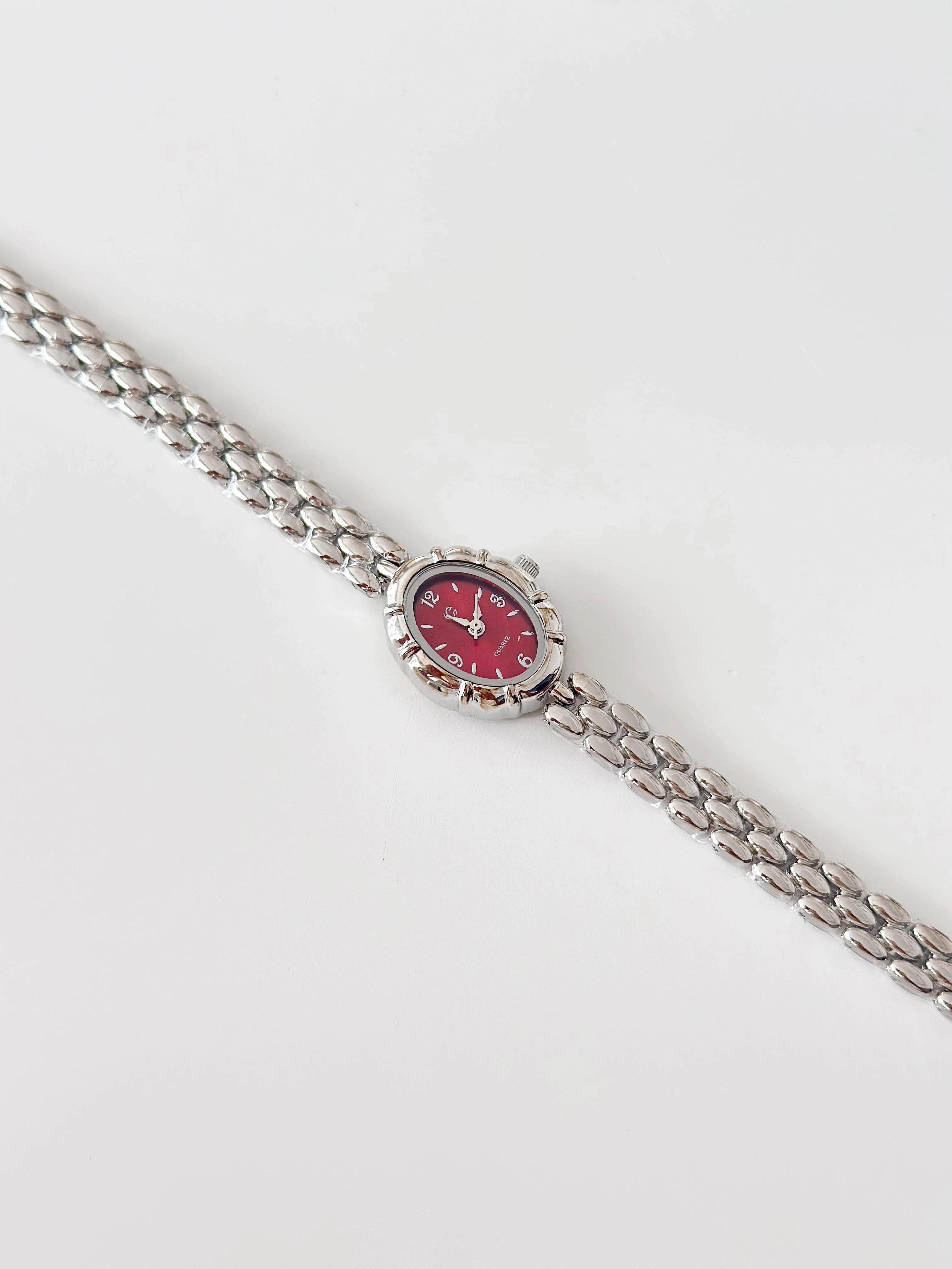 Marquret Rodyum Bordo Saat