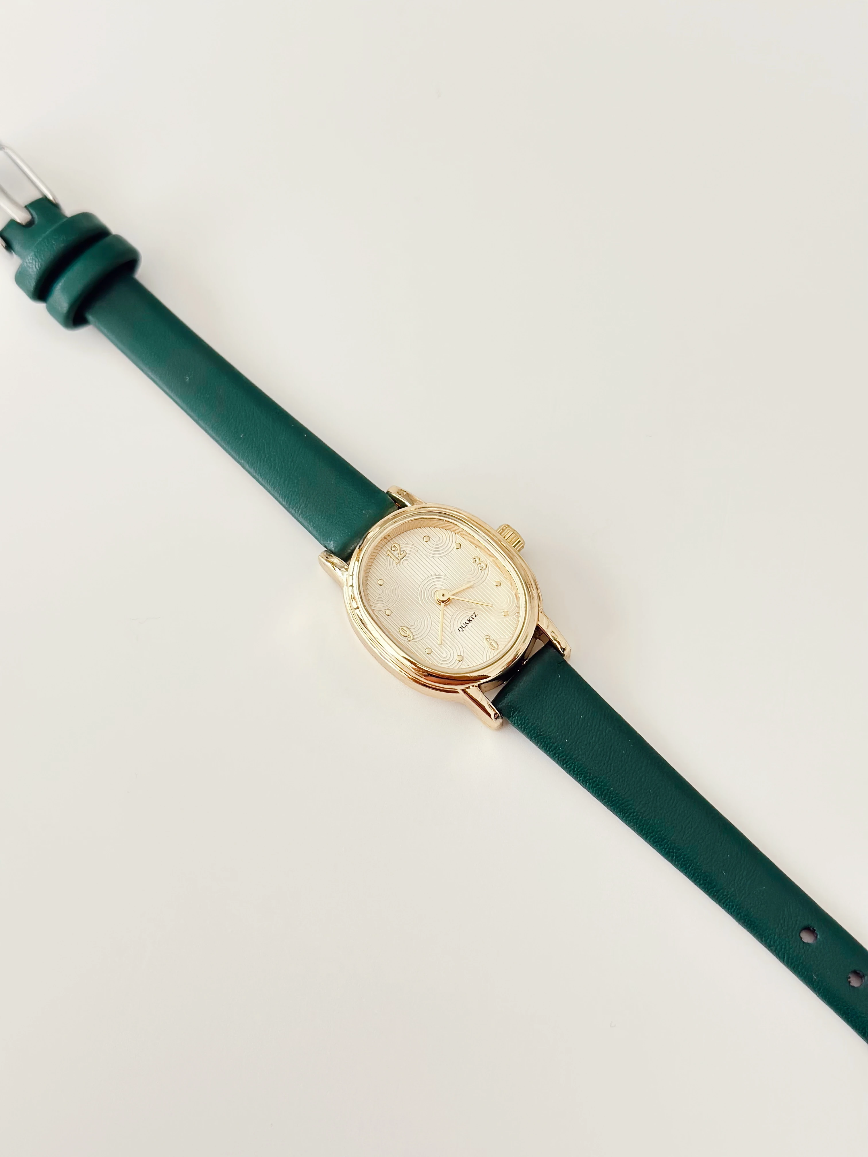 Petric Gold Yeşil Saat 