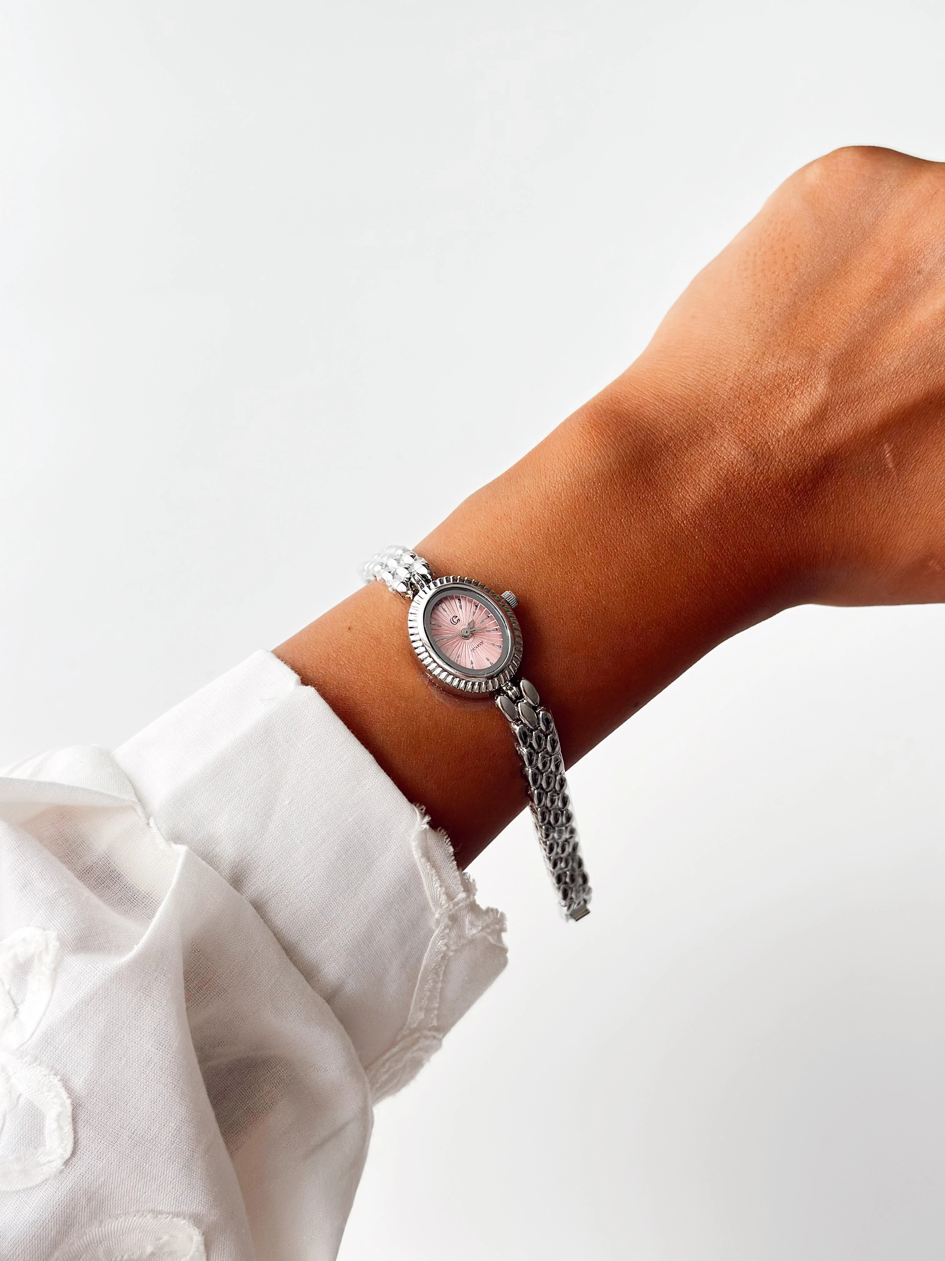 Barok Rodyum Pembe Saat