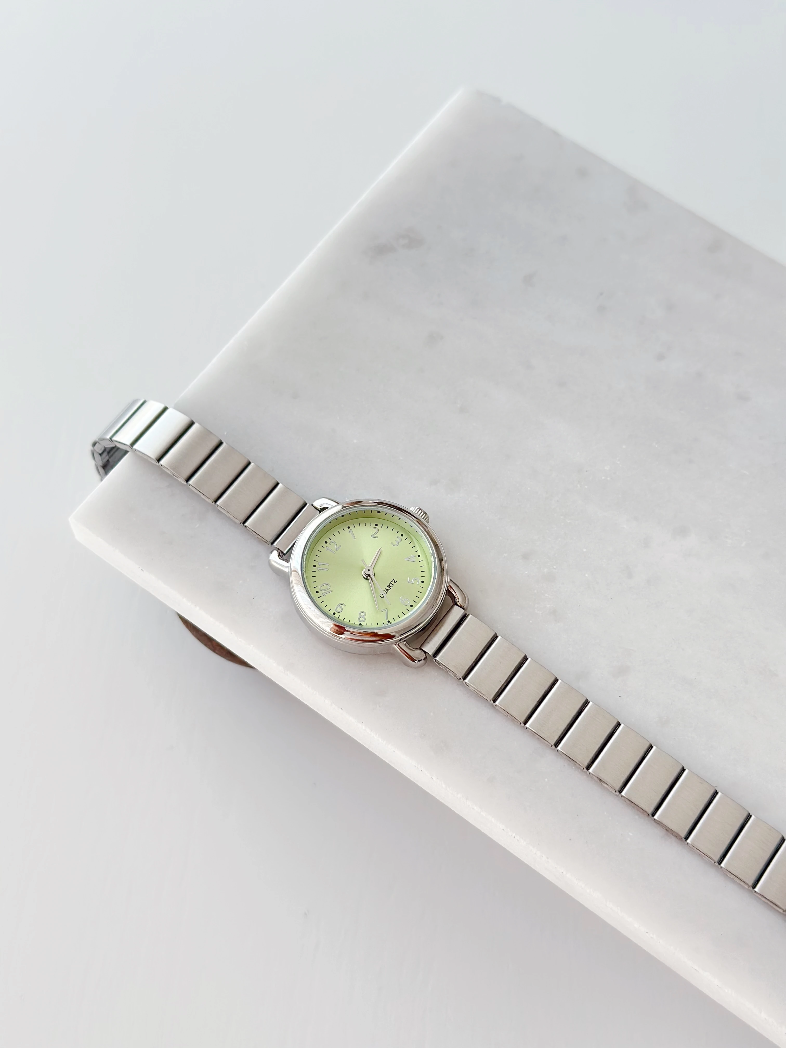 Artista Rodyum Yeşil Saat