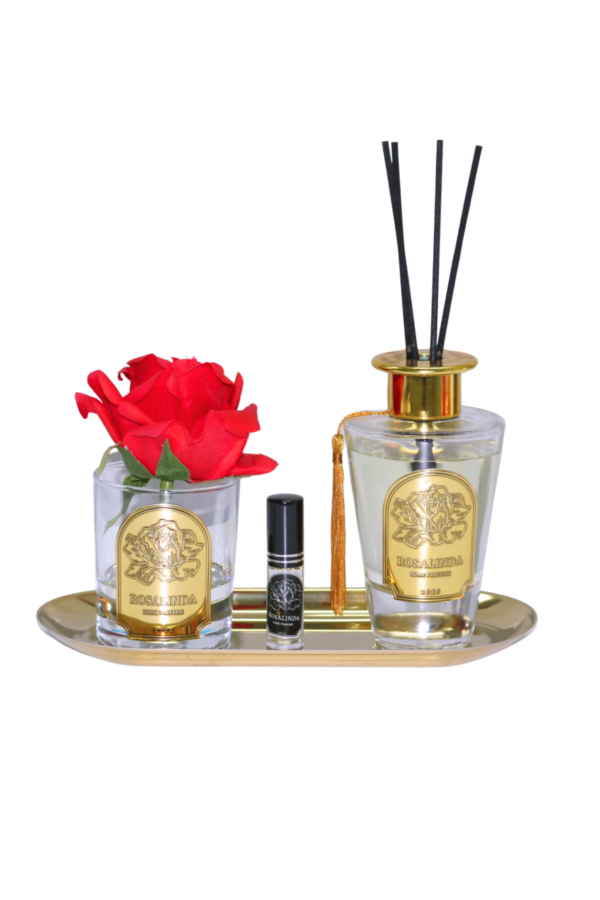 3 LÜ DIFFUSER SET - Kırmızı