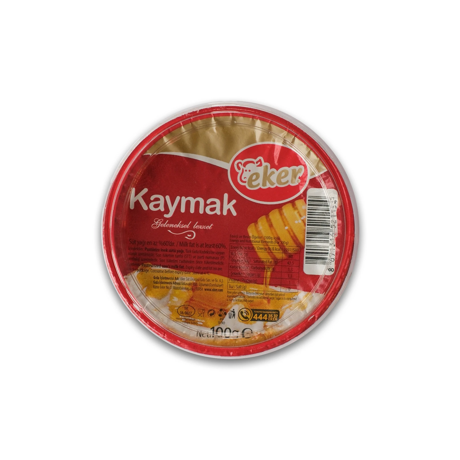 EKER KAYMAK 100 GR