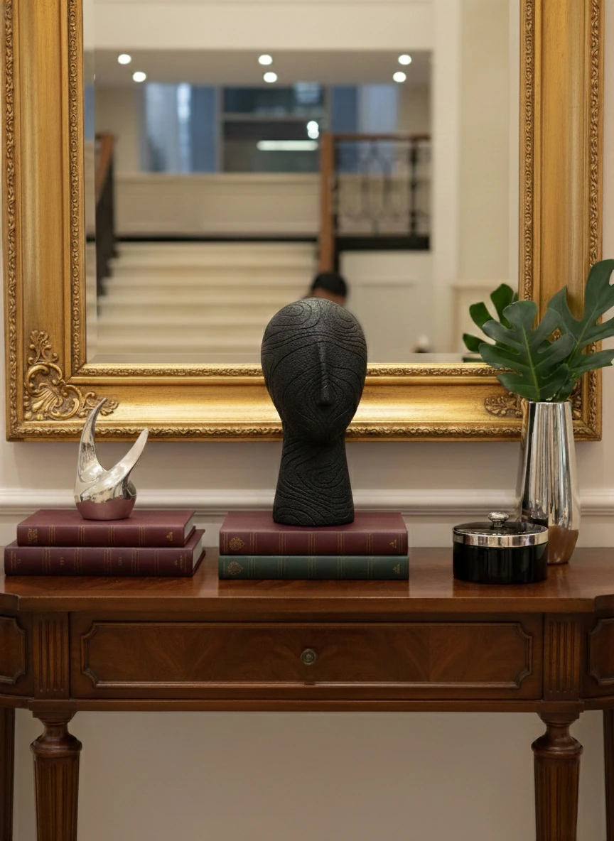 Zerafet Büstü Büyük (Siyah)