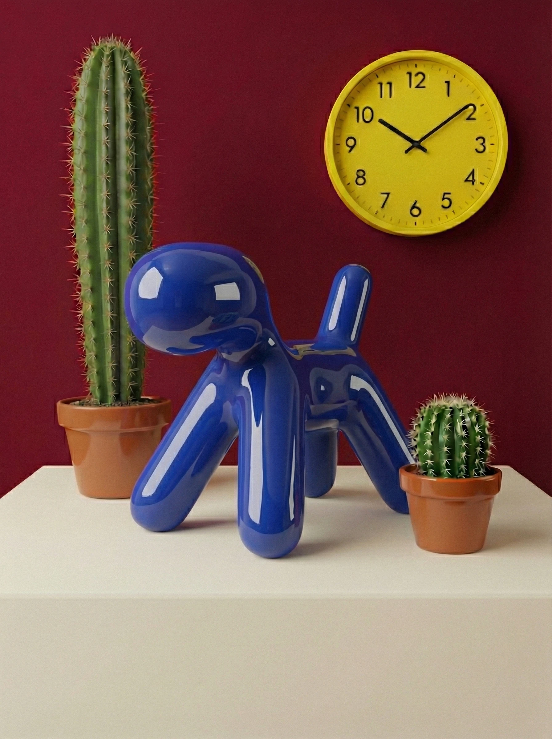 Modern Köpek Büyük (Mavi)