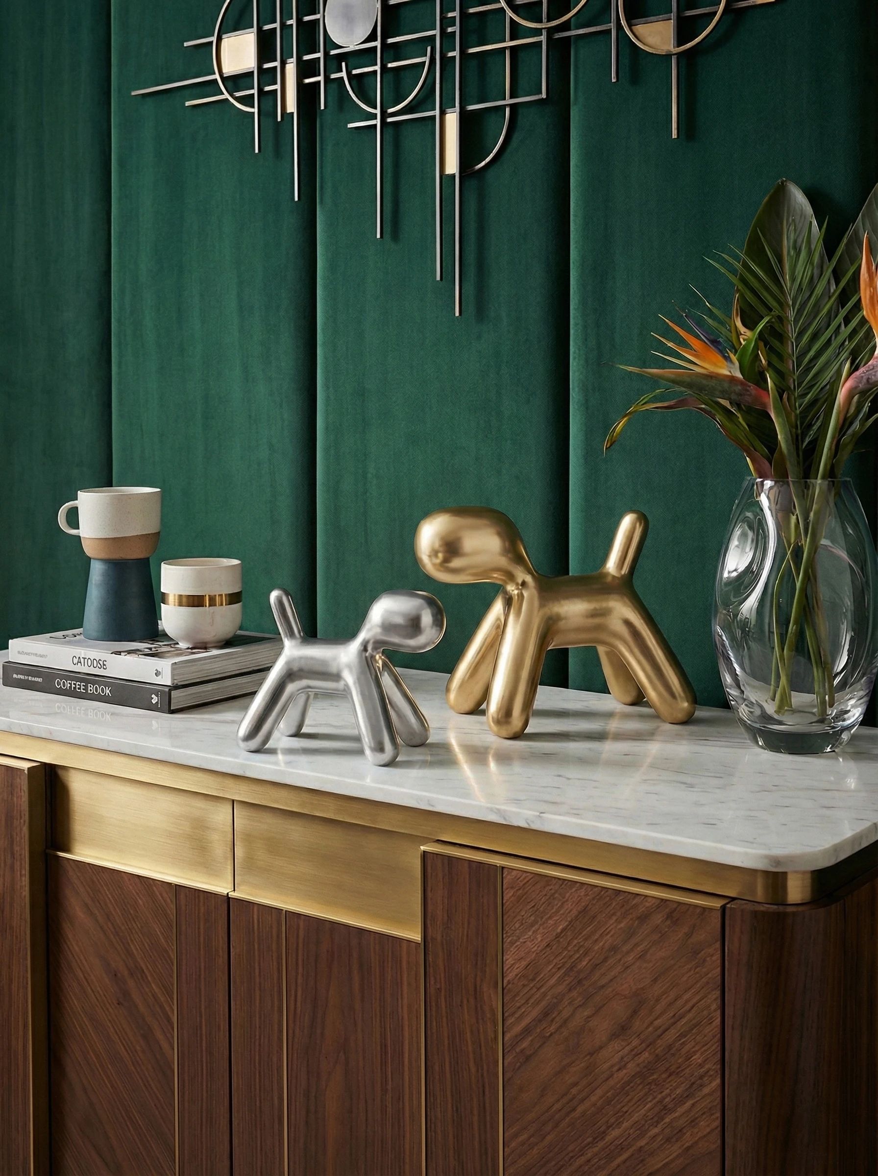 Modern Köpek Seti (İkili)