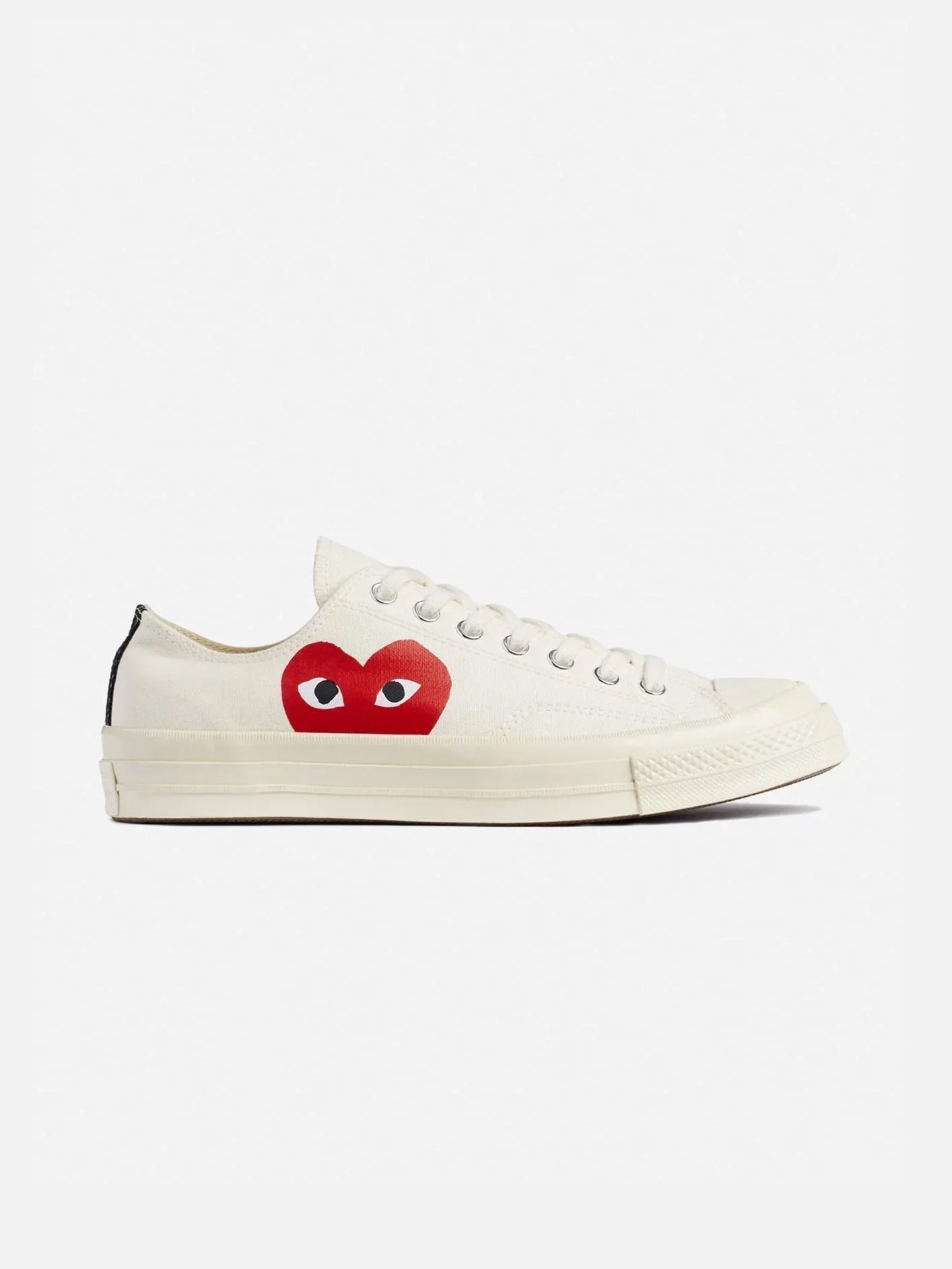 Comme des Garçons Play x Converse Chuck 70 Low - White KREM