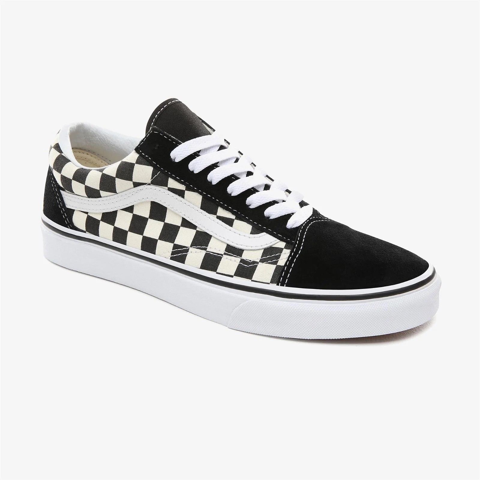 Old Skool Unisex Damalı Siyah Sneaker