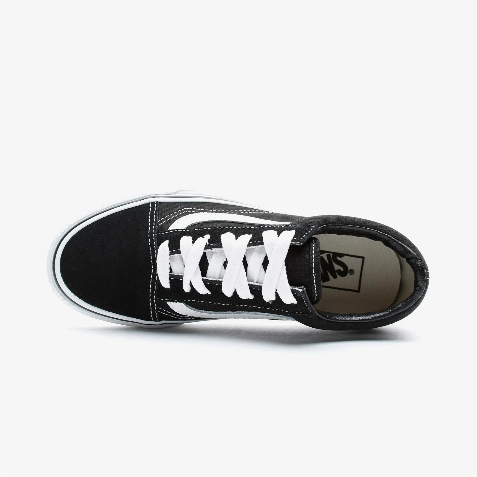 Old Skool Unisex Damalı Siyah Sneaker