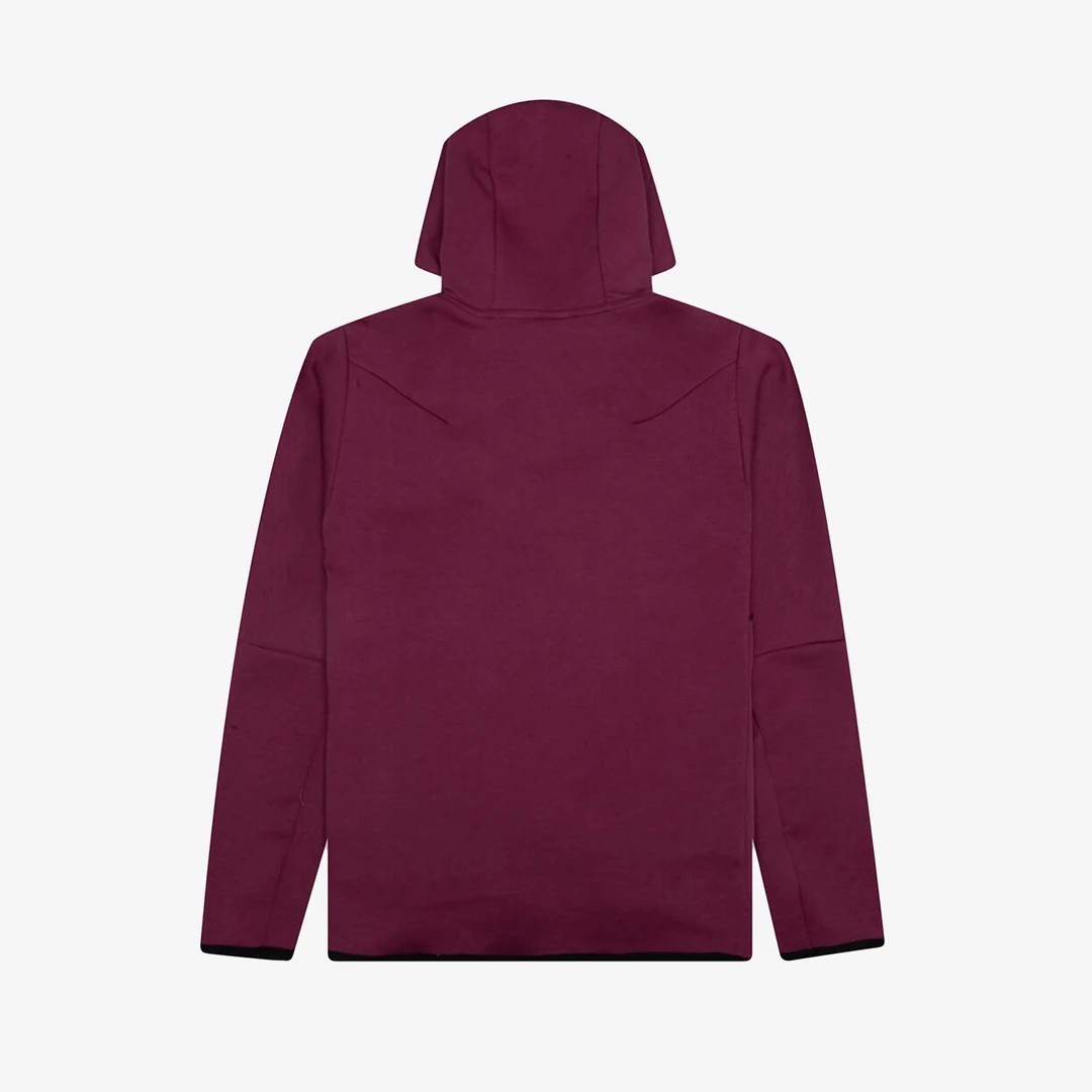 Tech Fleece Hoodie Burgundy