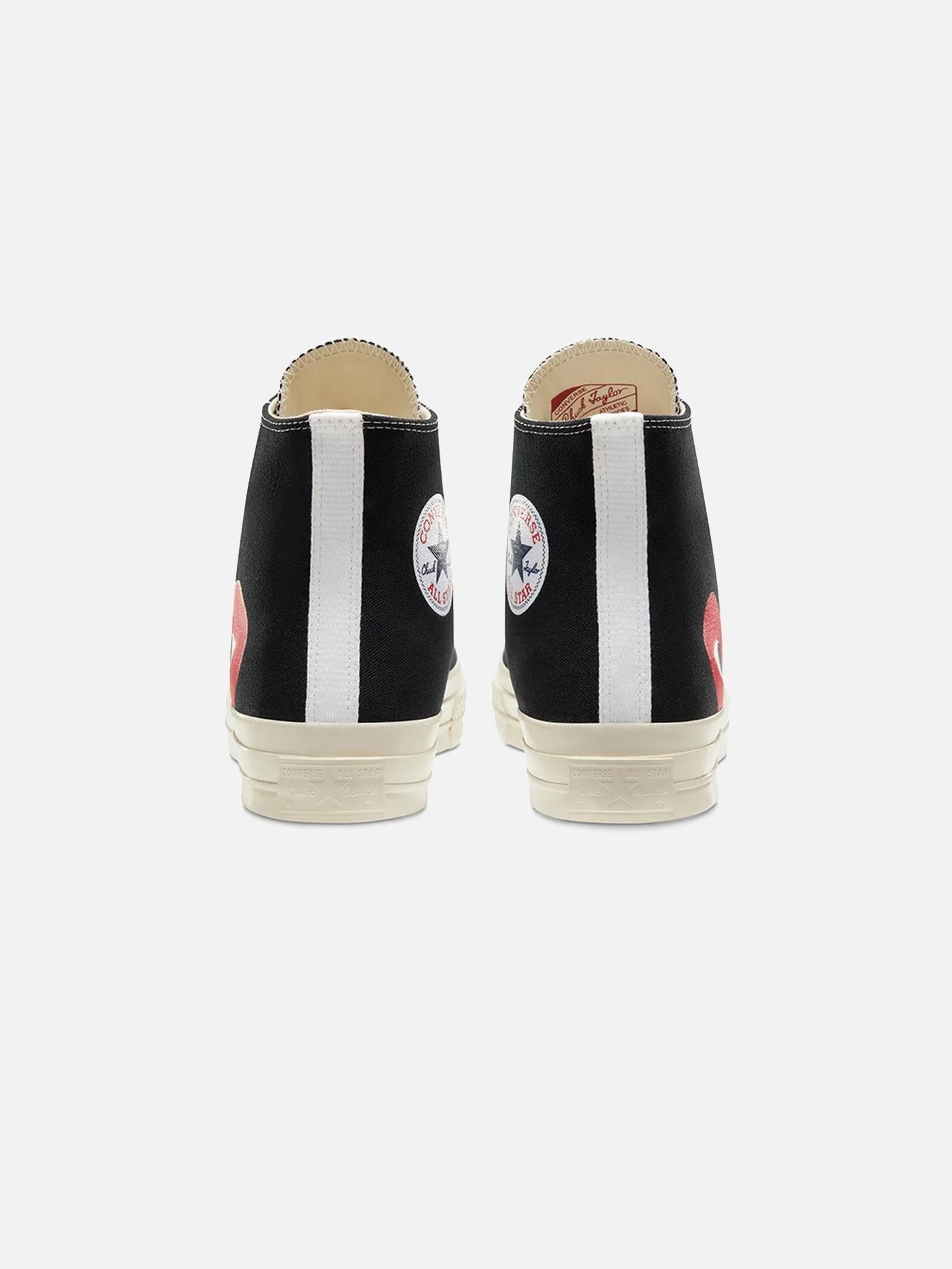 Comme des Garçons Play x Converse Chuck 70 Hi - Black SİYAH