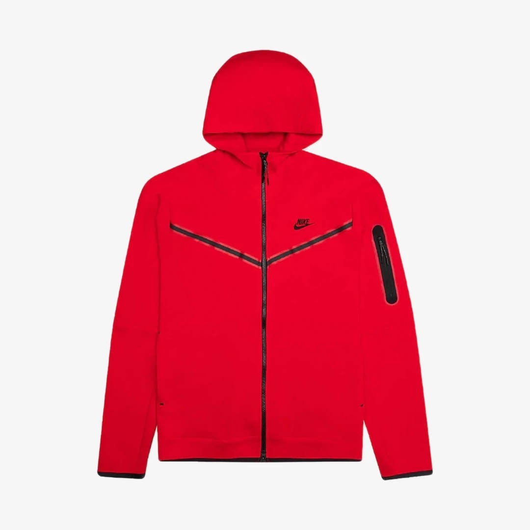 Tech Fleece Hoodie Red