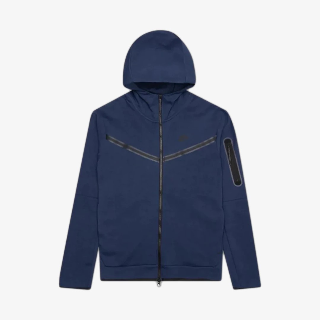 Tech Fleece Hoodie Blue Navy