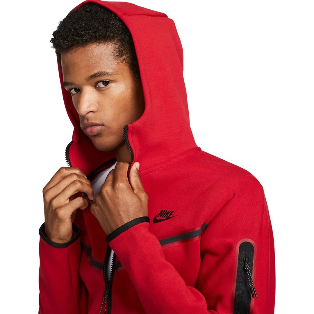 Tech Fleece Hoodie Red