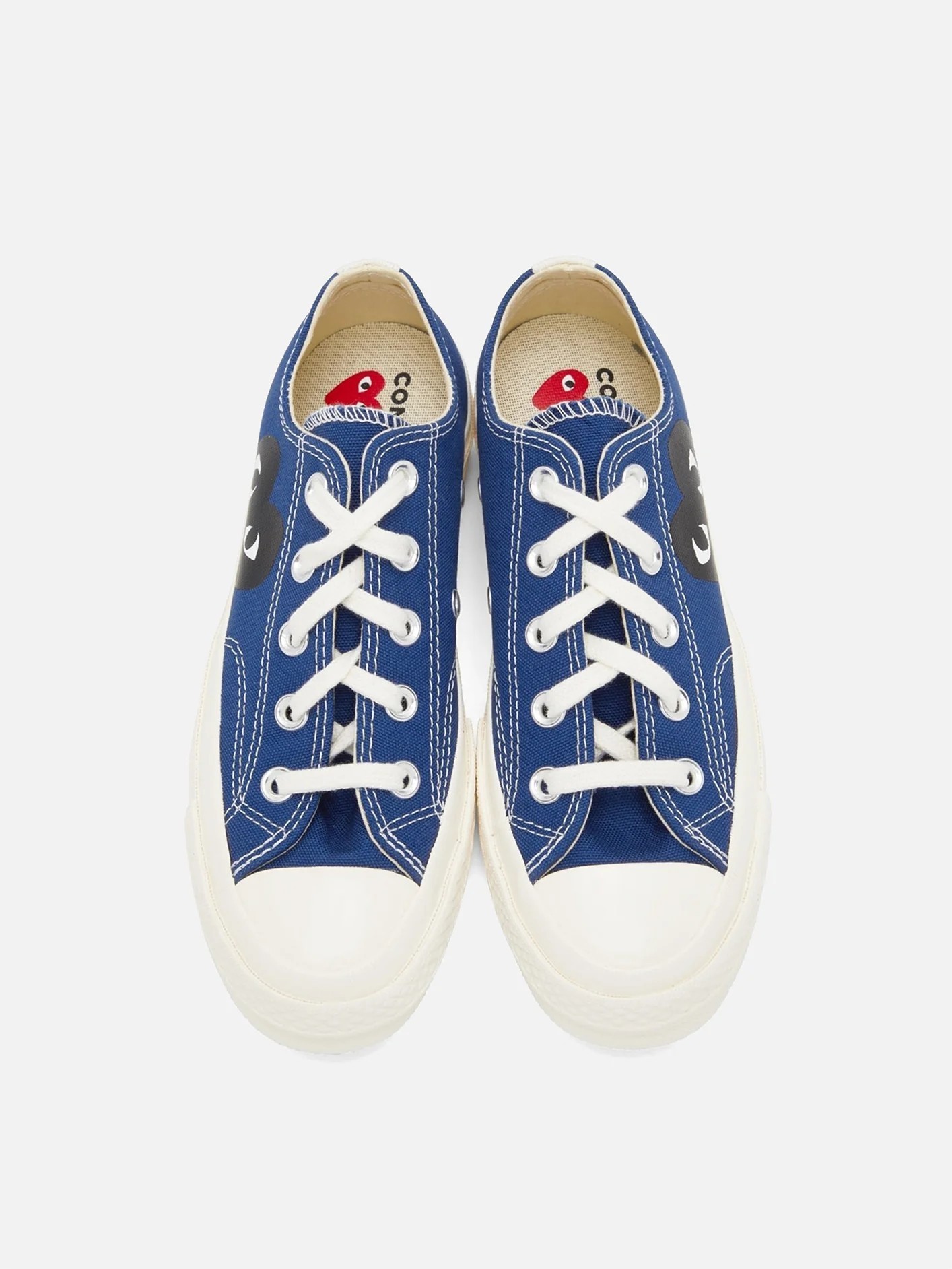 Comme des Garçons Play x Converse Chuck 70 Low - Blue MAVİ