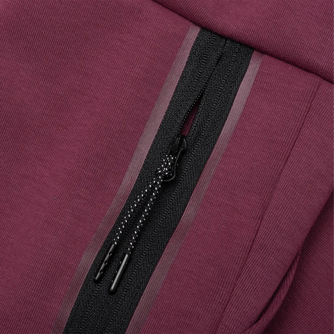 Tech Fleece Hoodie Burgundy