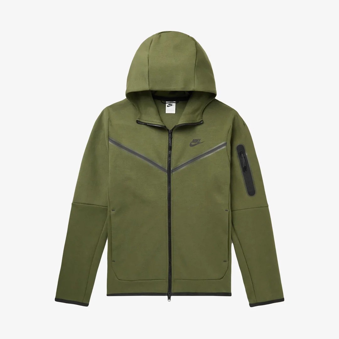 Tech Fleece Hoodie Khaki