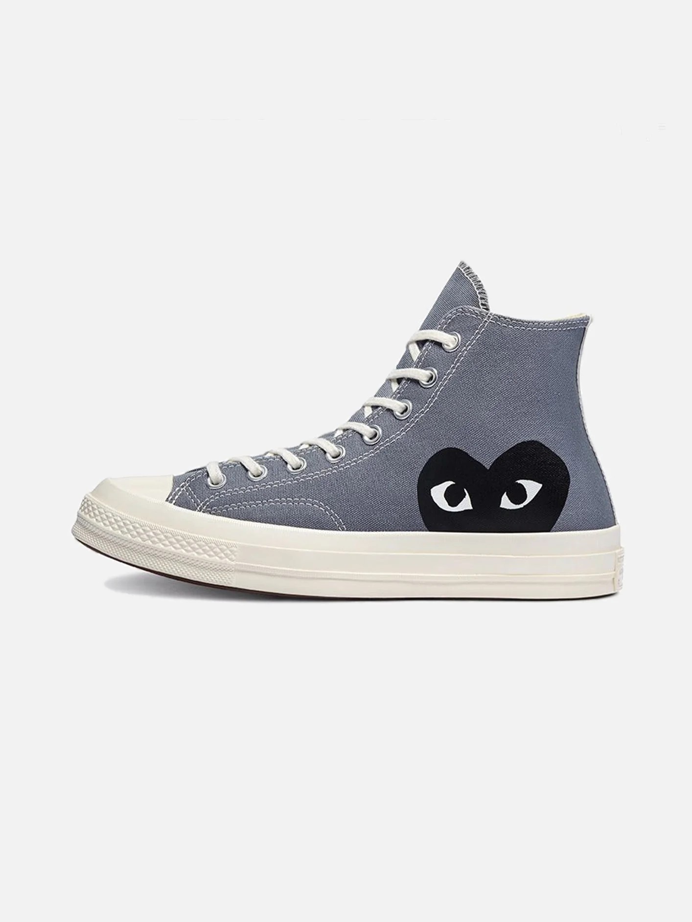 Comme des Garçons Play x Converse Chuck 70 Hi - Grey GRİ