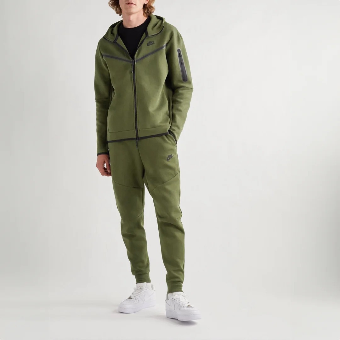 Tech Fleece Hoodie Khaki