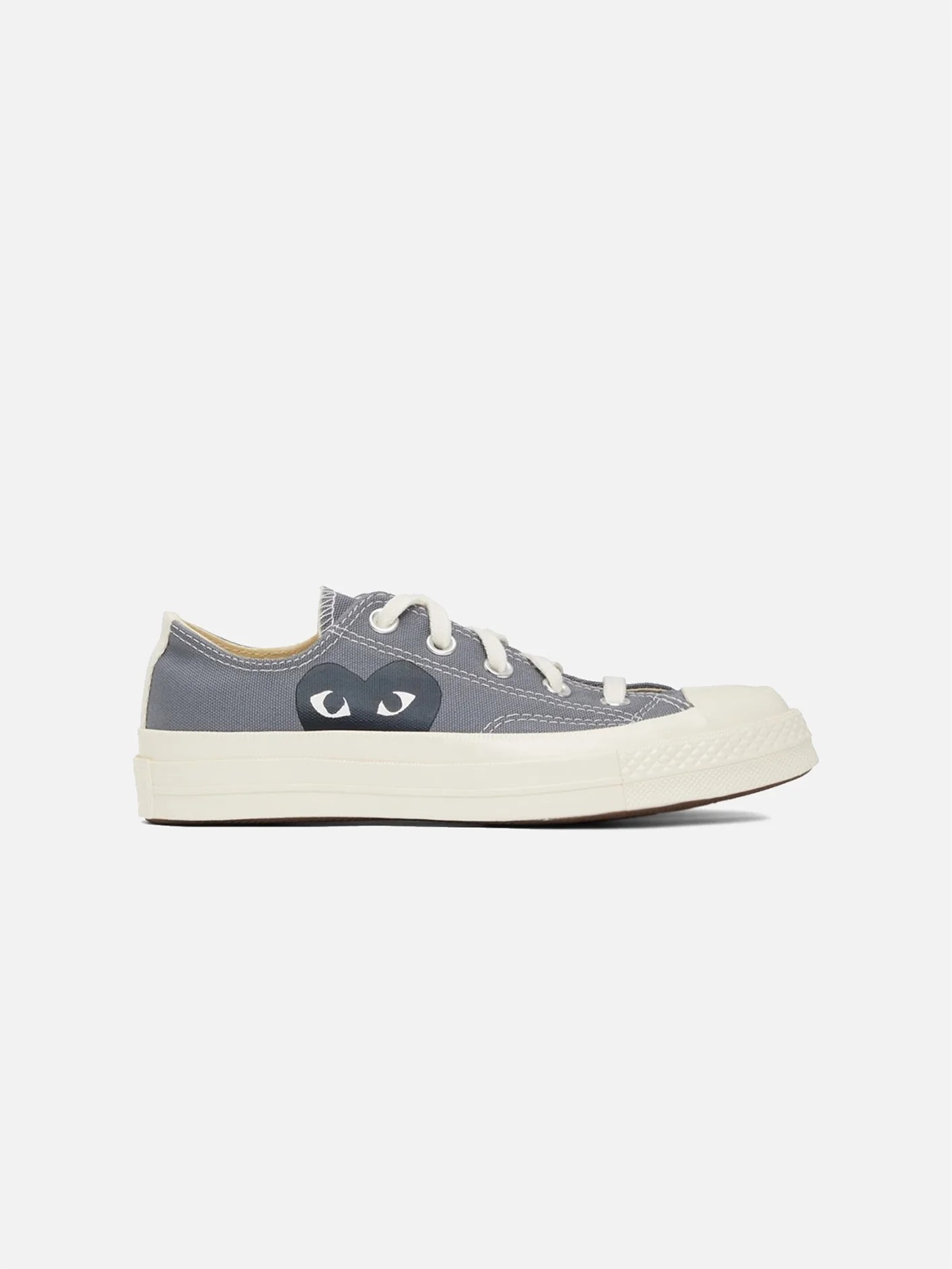 Comme des Garçons Play x Converse Chuck 70 Low - Grey GRİ