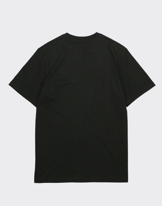 Regular Nakışlı Siyah T-Shirt