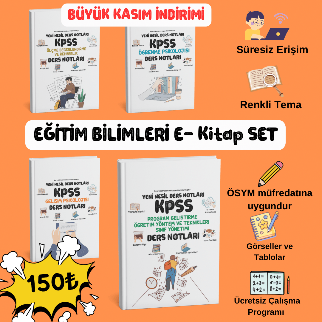 EĞİTİM BİLİMLERİ SET