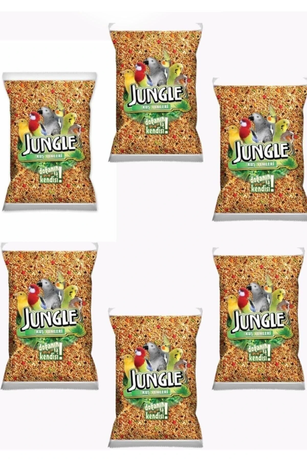 Muhabbet Kuşu Yemi 1 kg X 6 Adet