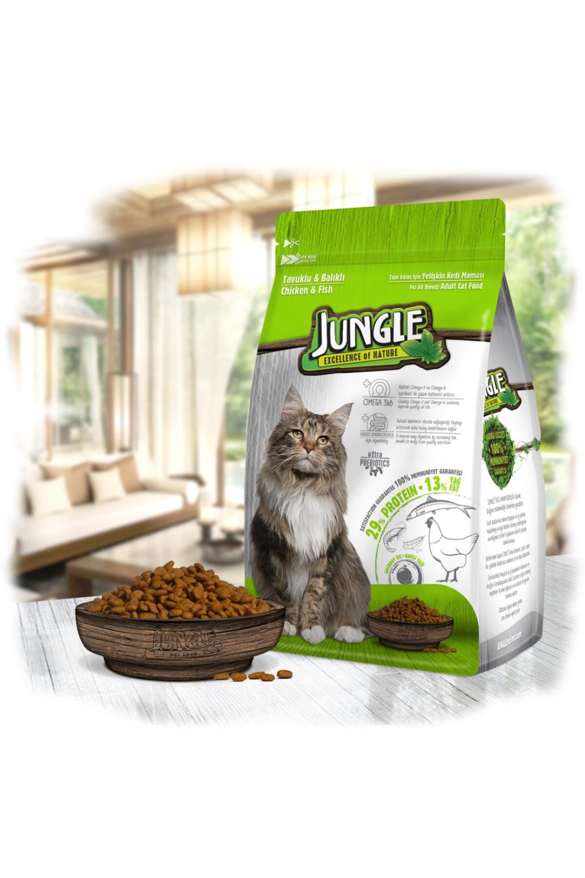 1.5 Kg Tavuklu Balıklı Yetişkin Kedi Maması