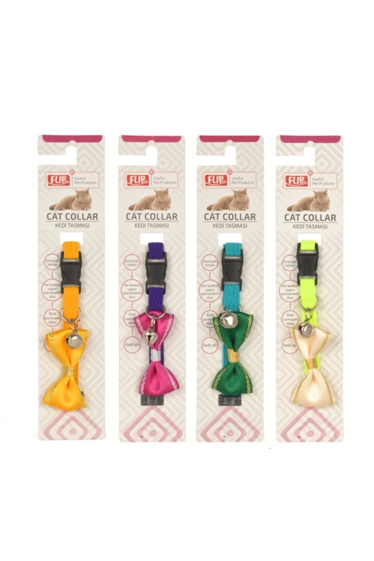 Kedi Boyun Tasması Papyonlu