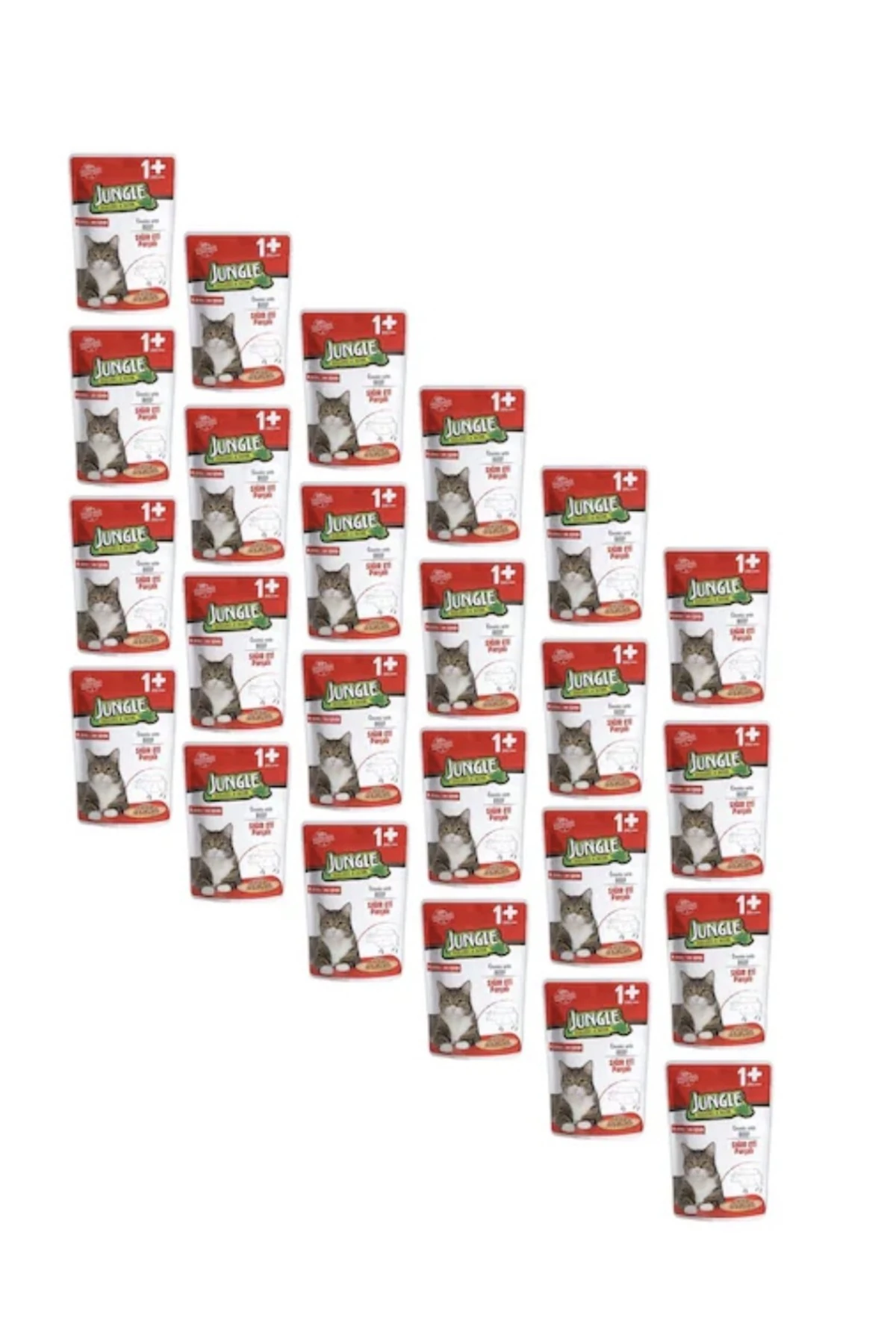 Pouch Sığır Etli Kedi Maması 100 gr X 24 Adet