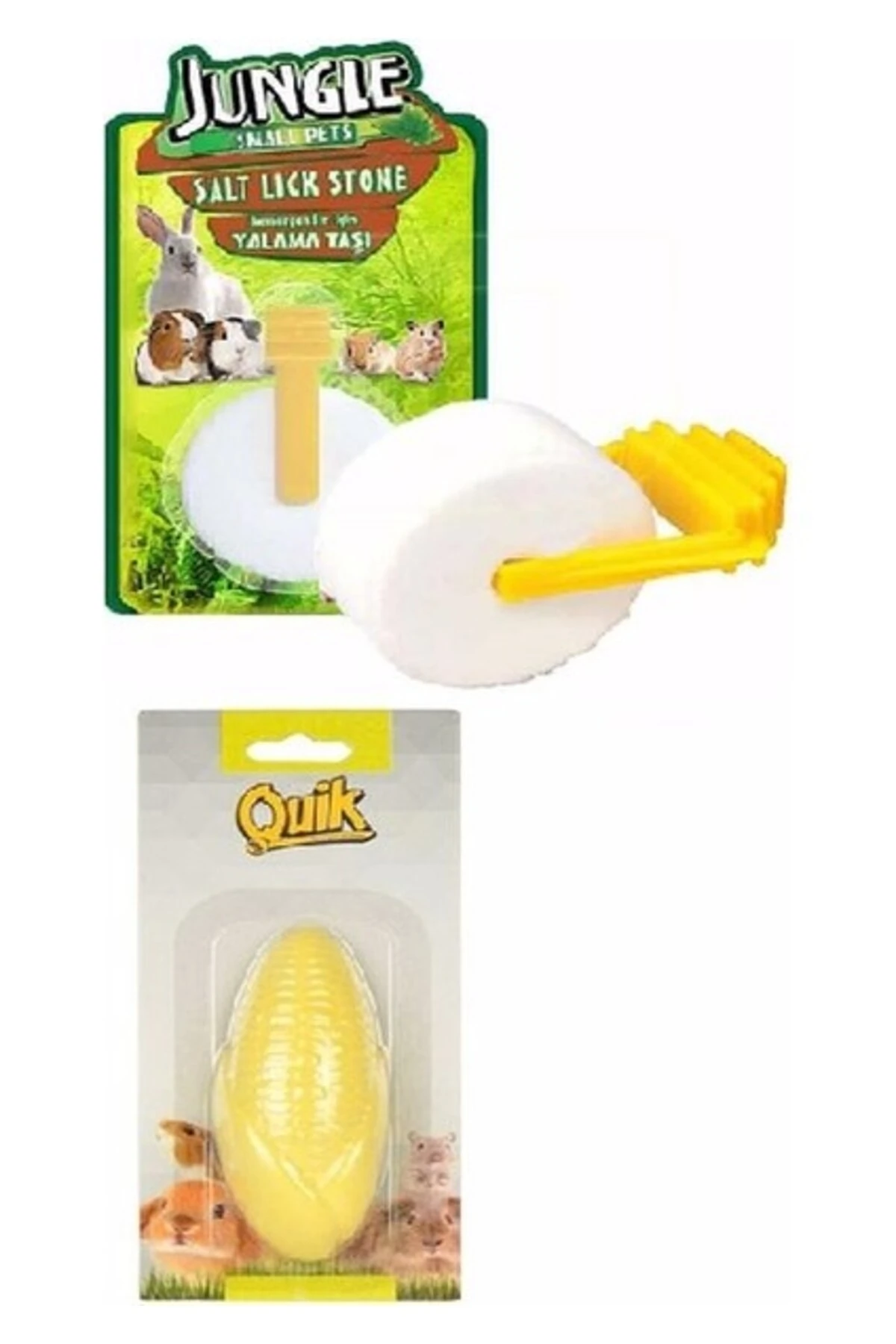 Kemirgen Ihtiyaç Seti Yalama Taşı Kemirme Taşı 2 Parça