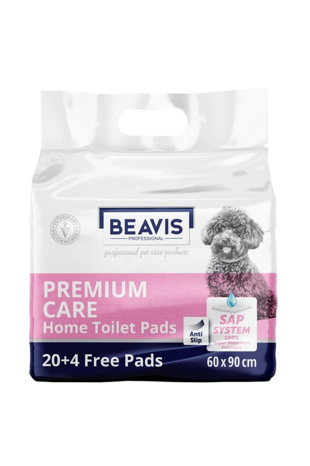 Köpek Tuvalet Pedi 60x90 cm, 20+4 Yapışkanlı, Temiz ve Pratik Kullanım